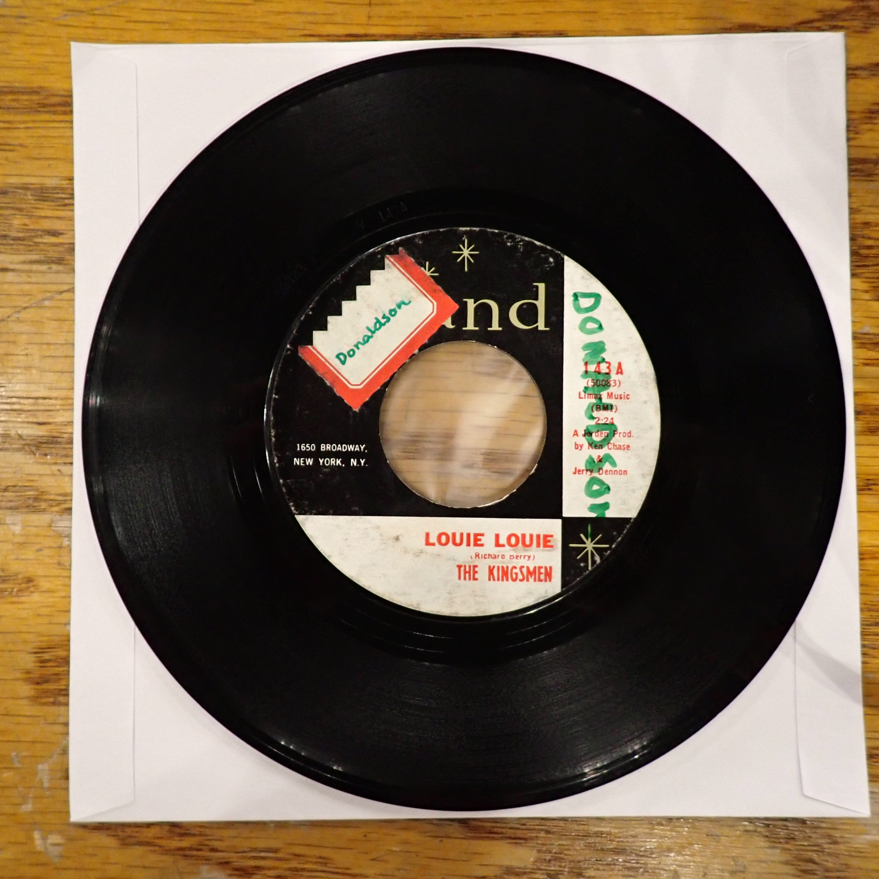 The Kingsmen - Louie Louie / Haunted Castle