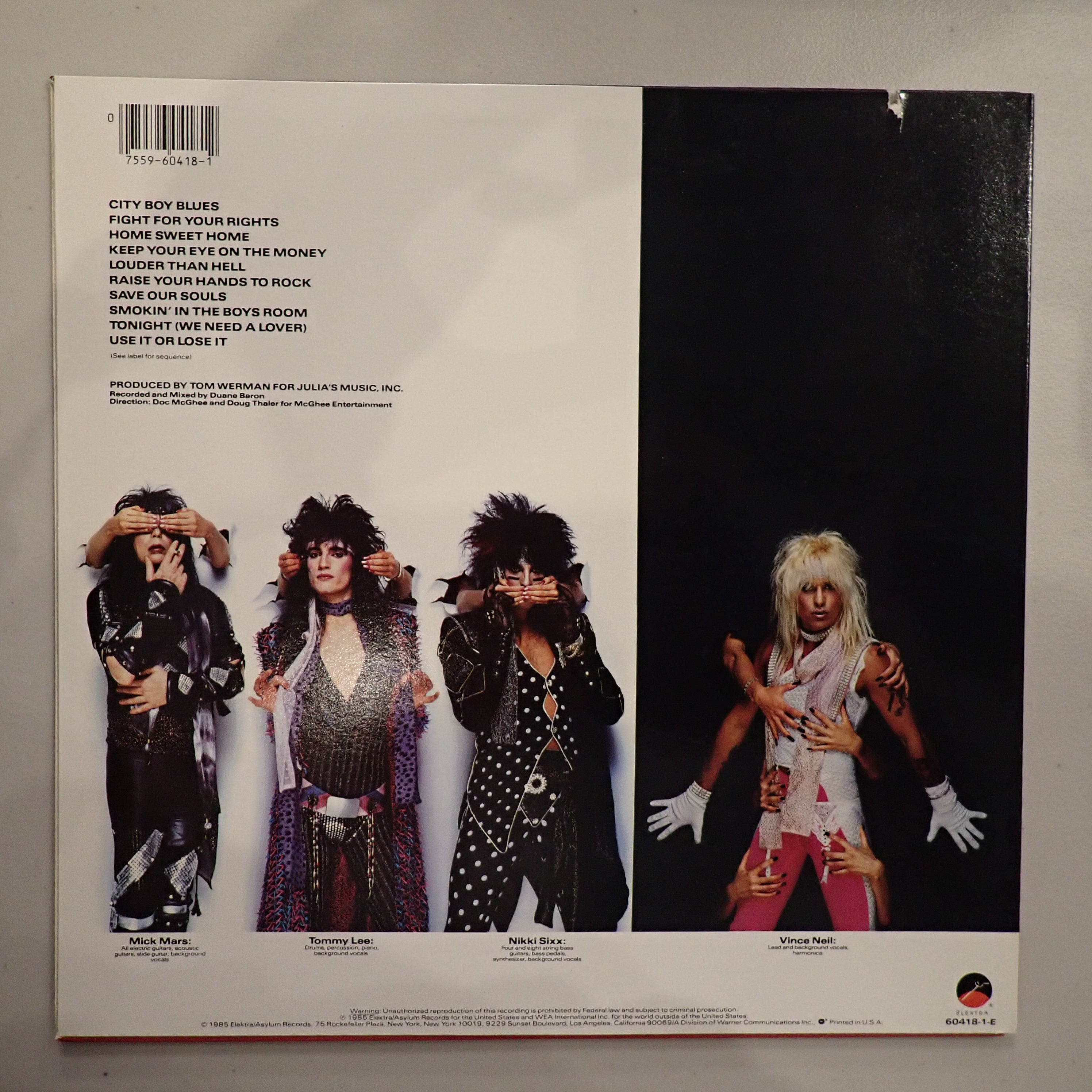 Motley Crue - Theatre of Pain