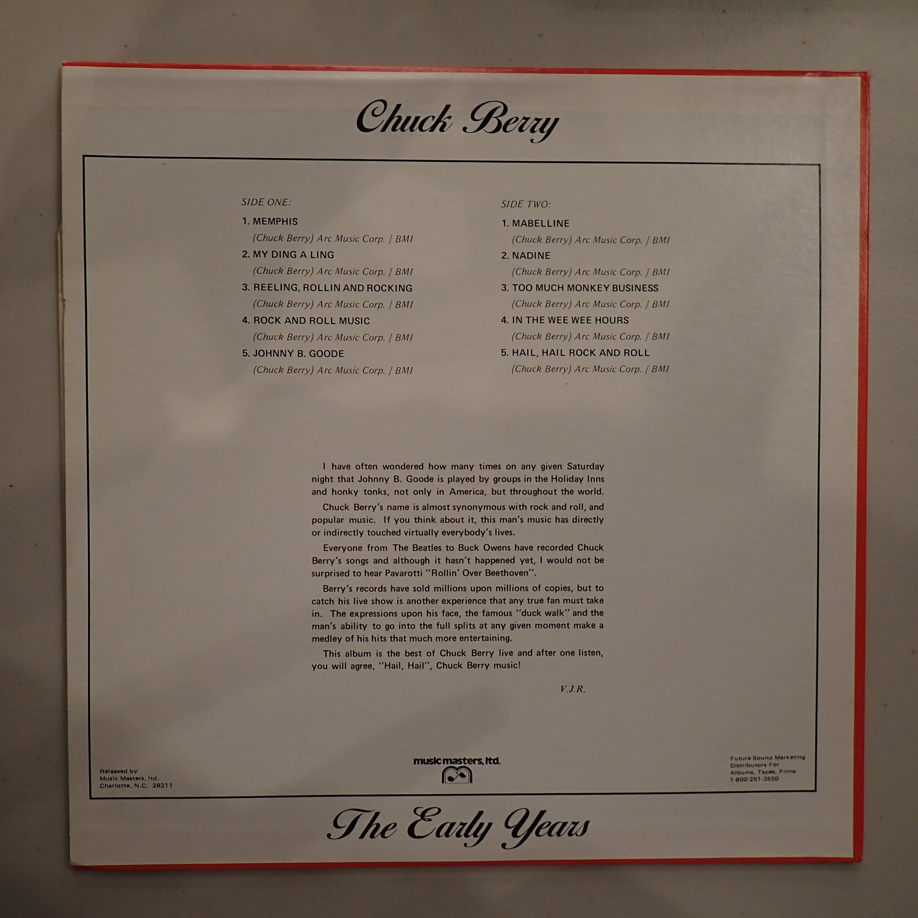 Chuck Berry - The Early Years