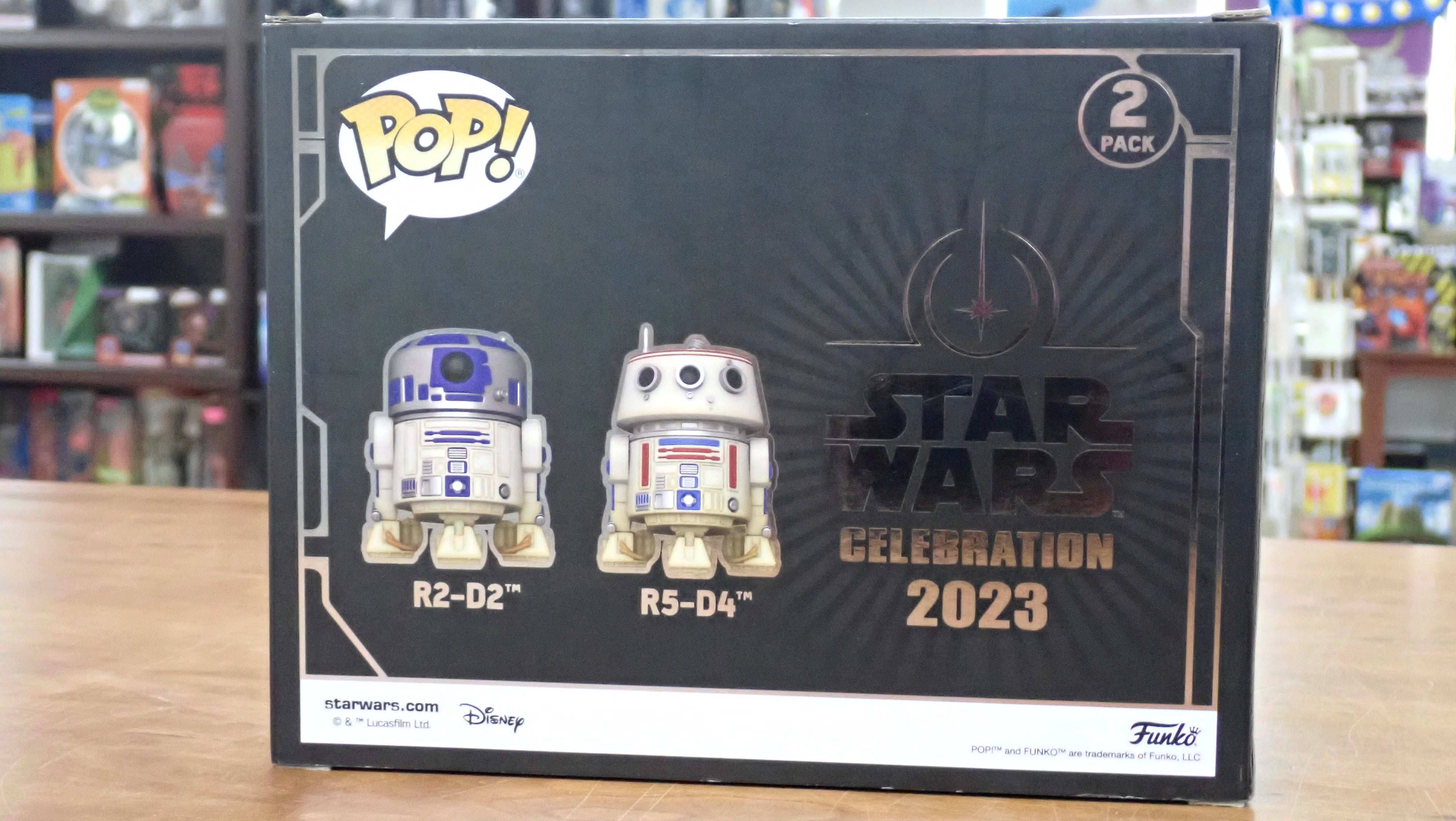 R2-D2 & R5-D4 - POP! 2 Pack