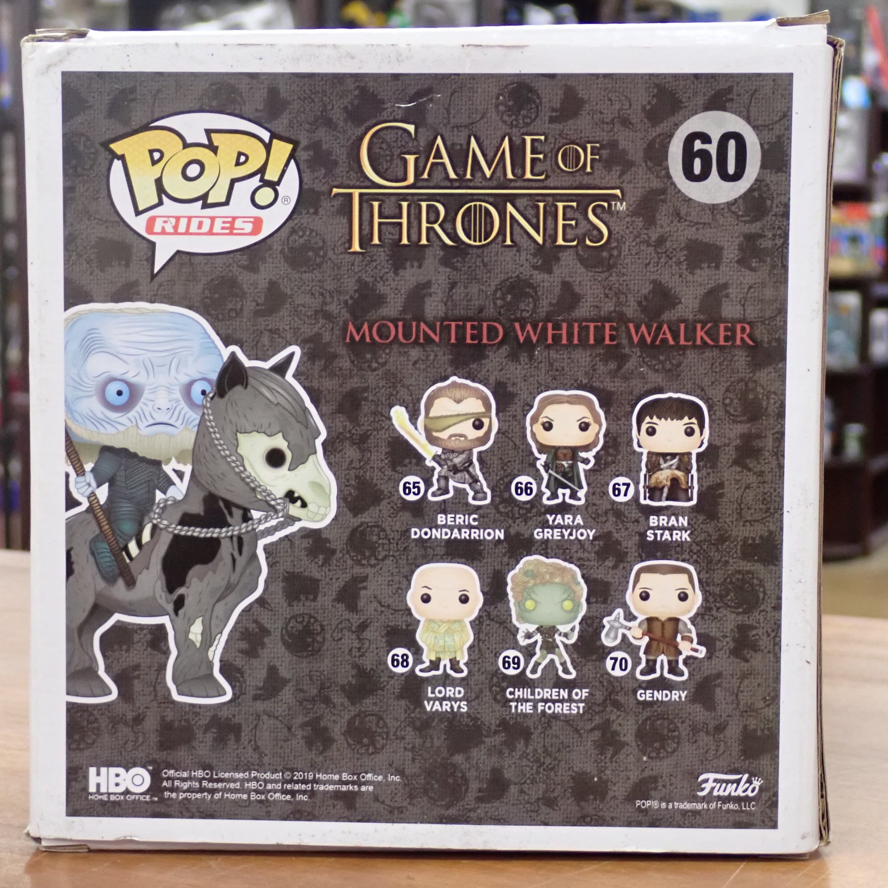 Mounted White Walker - POP! #60