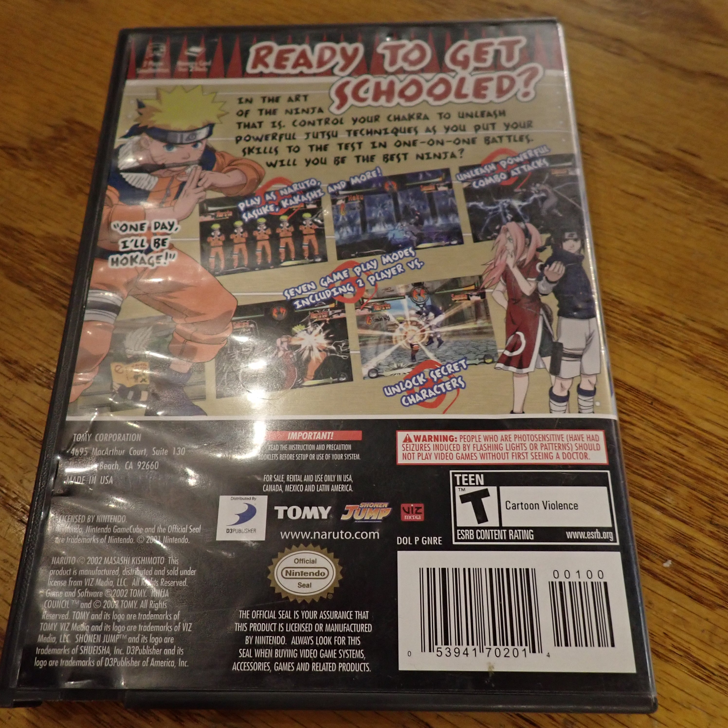 Naruto: Clash of Ninja - Gamecube