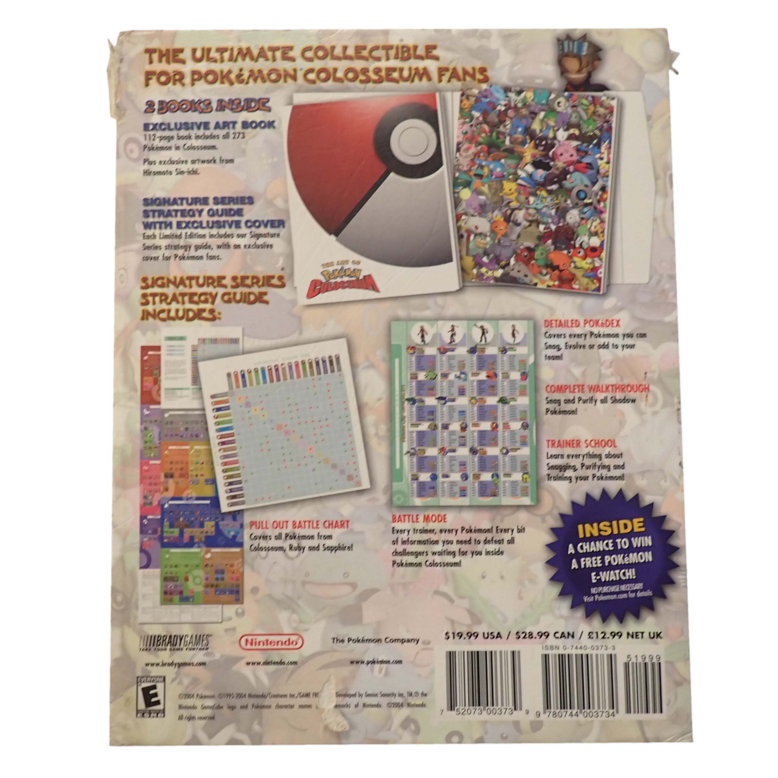 Pokémon Colosseum Limited Edition Strategy Guide [Pre-Owned]