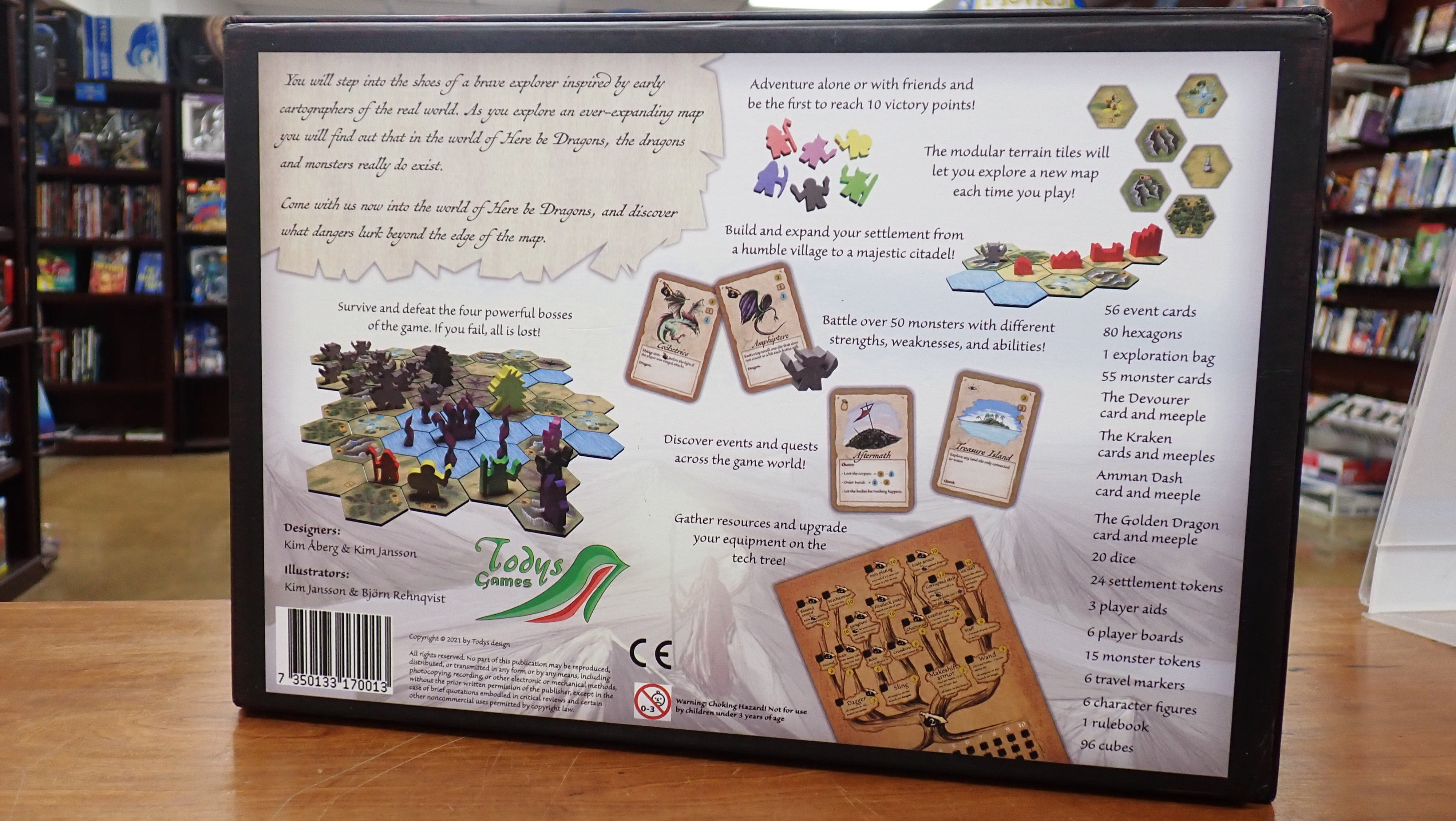 Here be Dragons: Into the Unknown (USED)