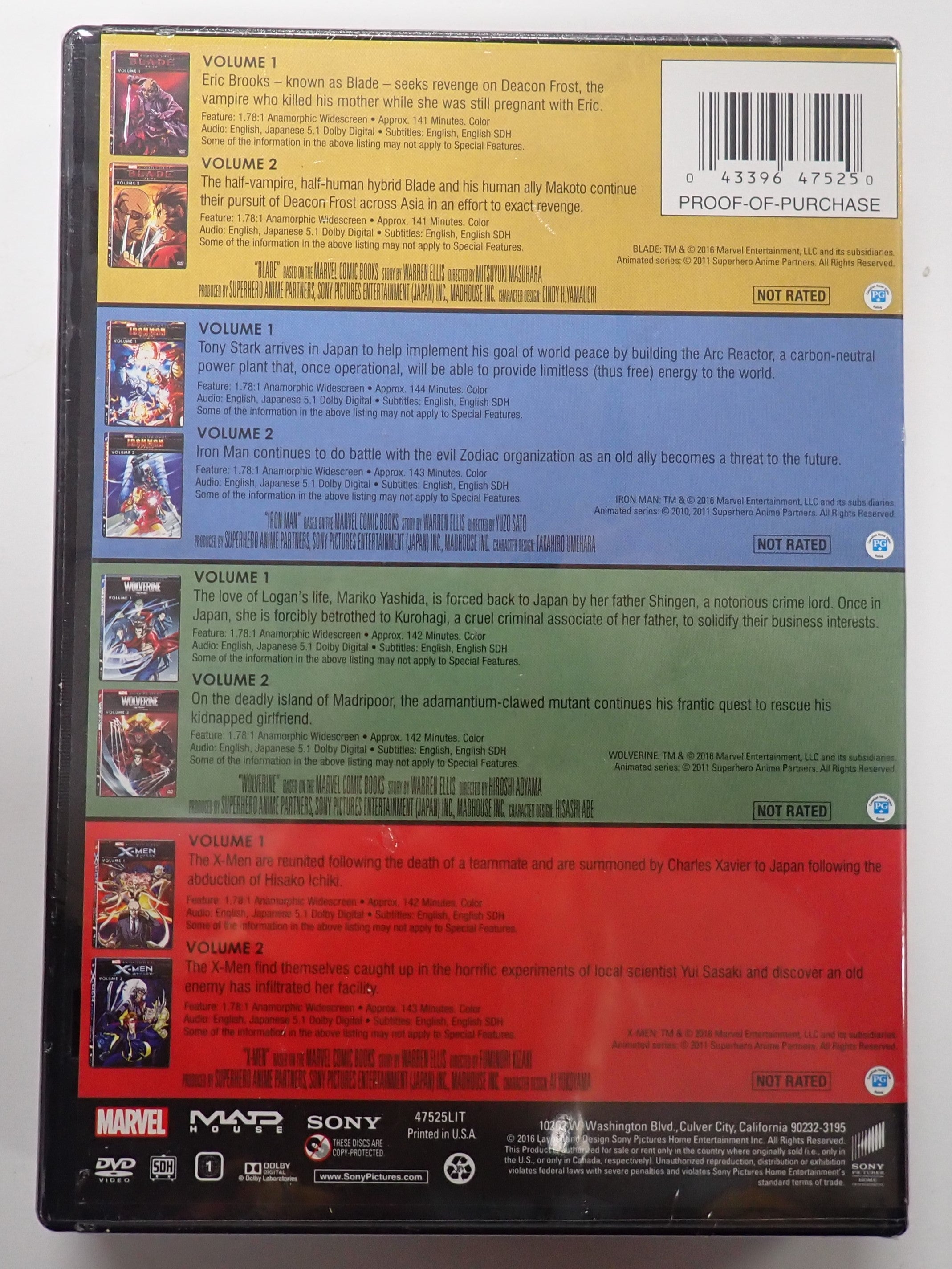 Marvel Animated Series Collection - DVD
