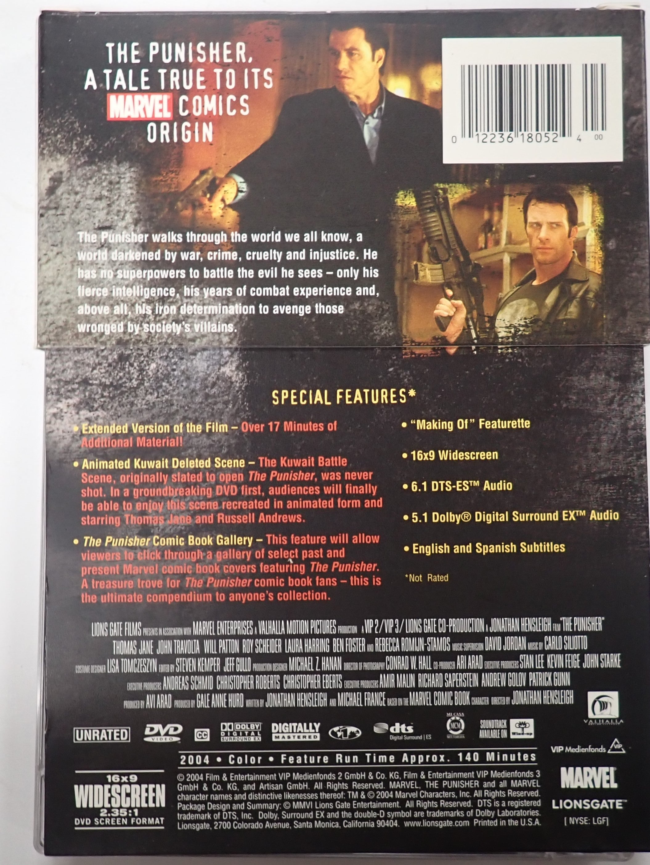 The Punisher: Extended Cut - DVD