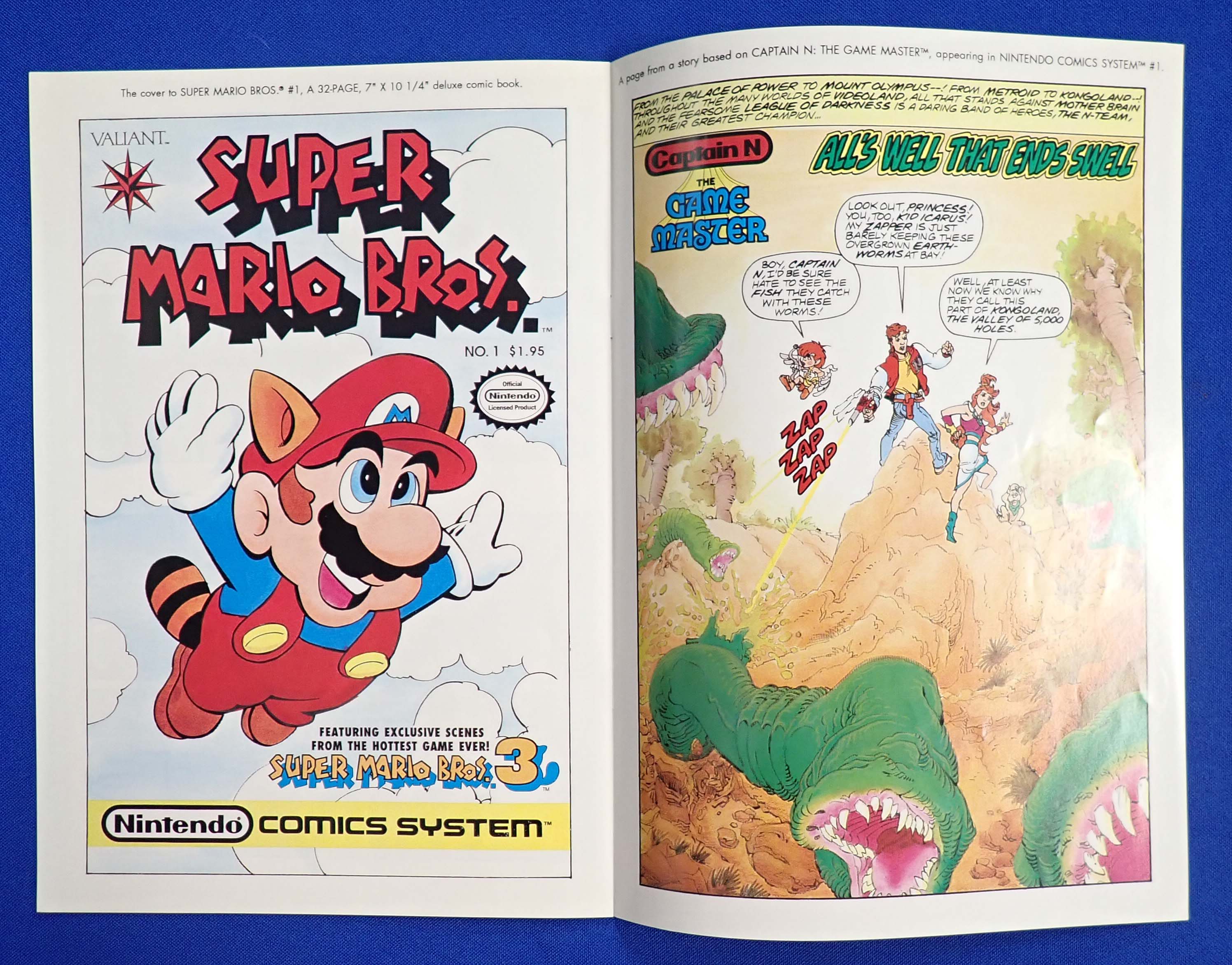Nintendo Comics System Sneak Preview (1990) - FN (6.0) - 1st app of Link from LOZ