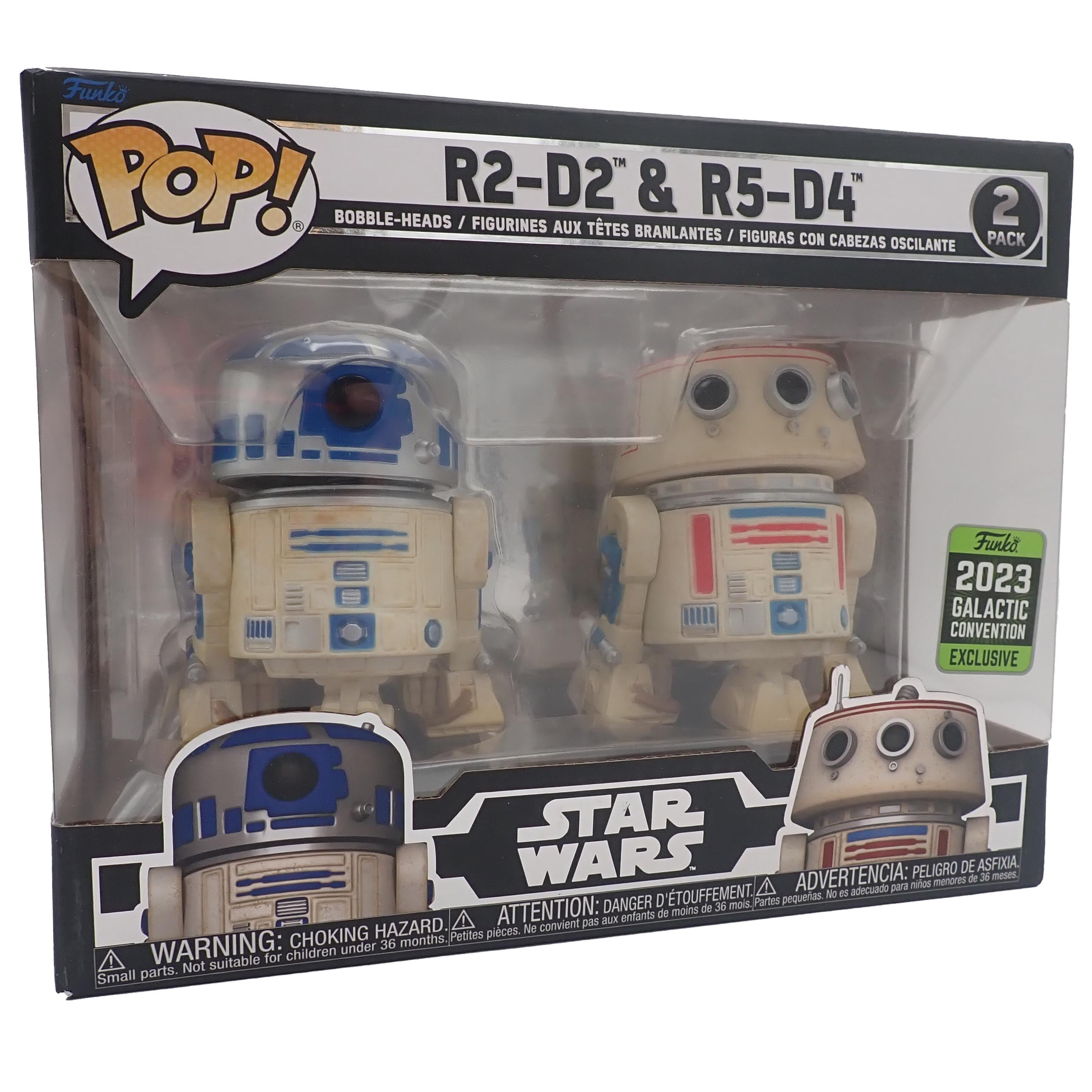 R2-D2 & R5-D4 - POP! #2-Pack