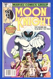Moon Knight #1 (1980) - VF (8.0) - Moon Knight origin story