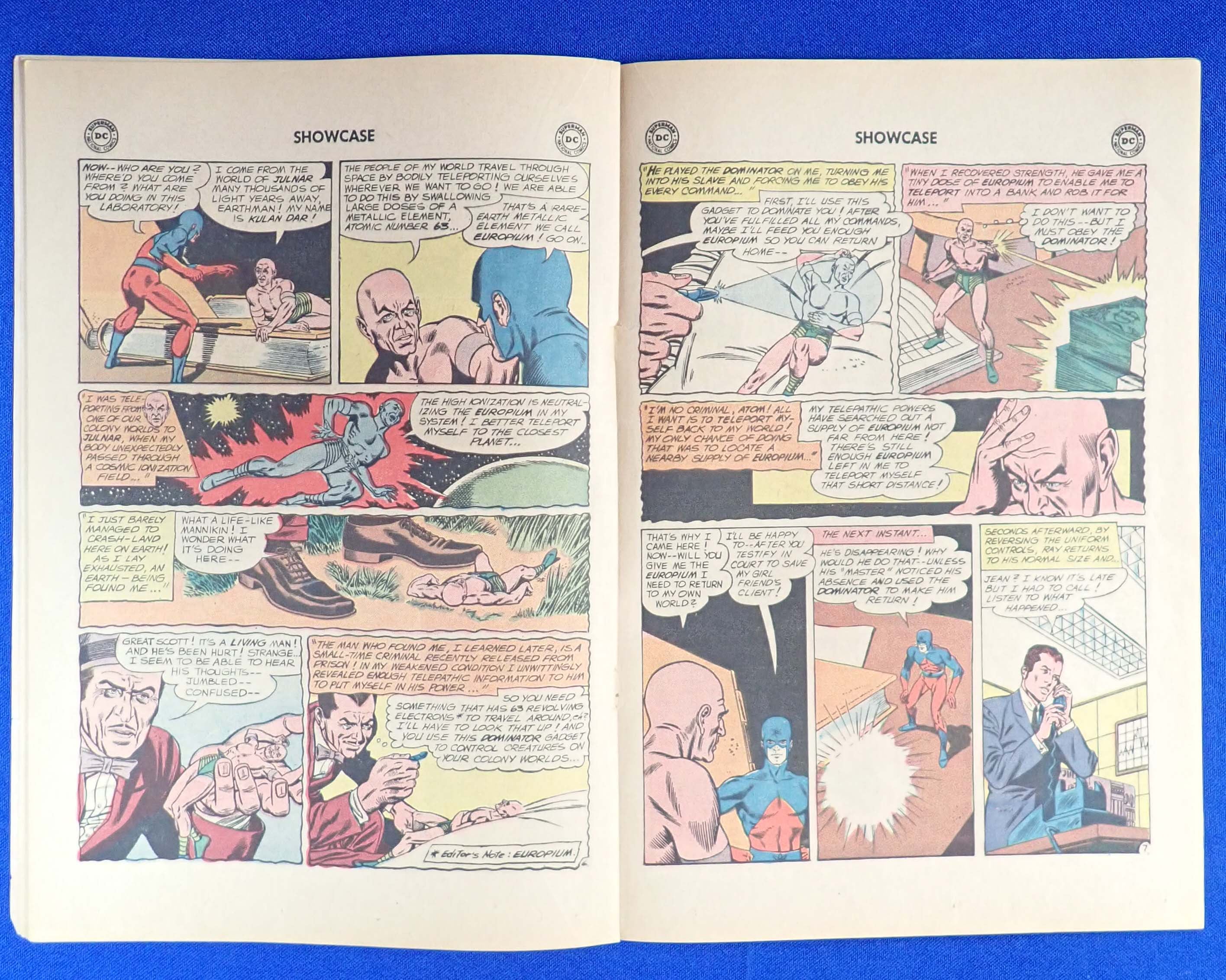 Showcase #34 (1961) - GD (2.0) - 1st app and origin of The Atom
