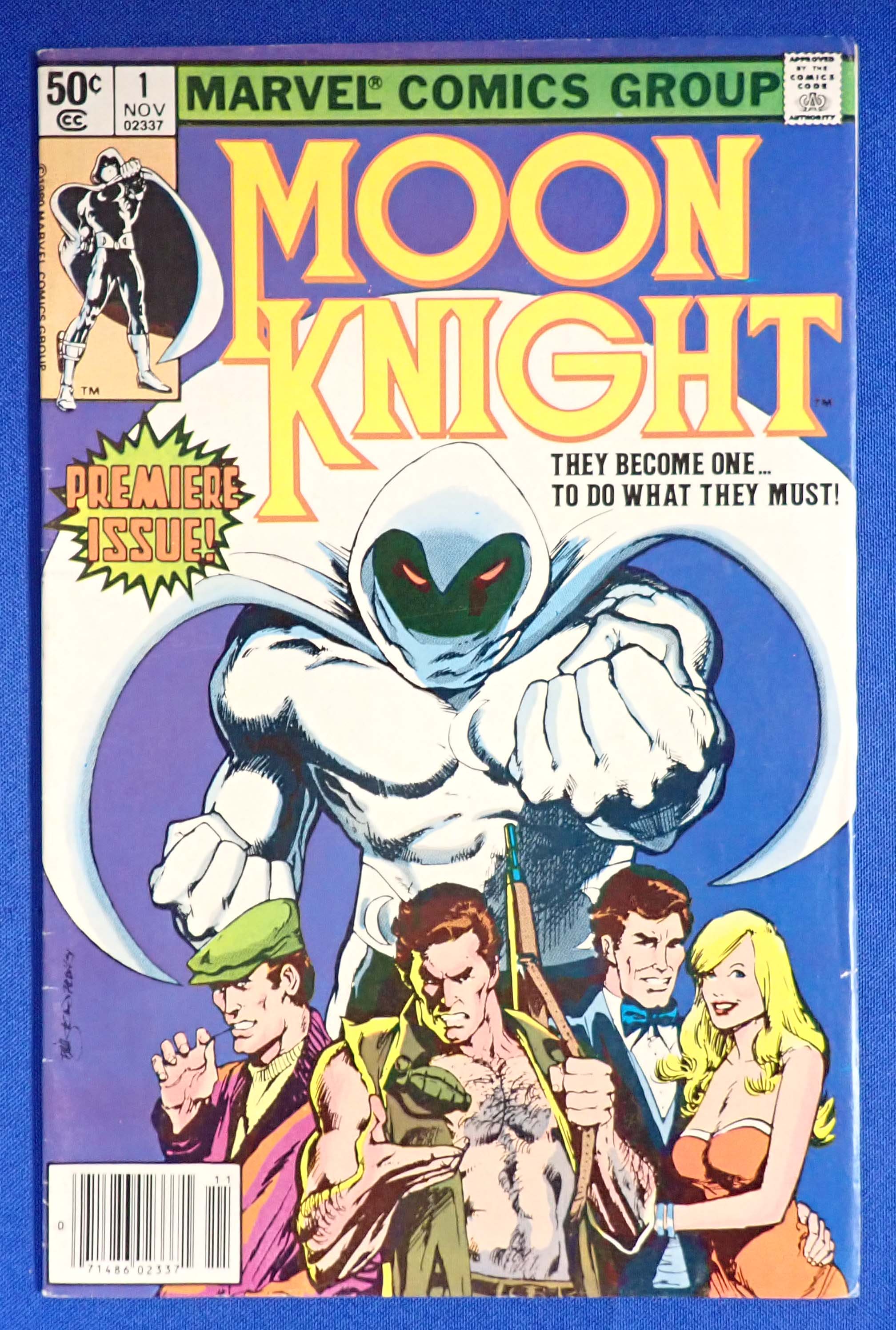 Moon Knight #1 (1980) - FN/VF (7.0) - Moon Knight origin story