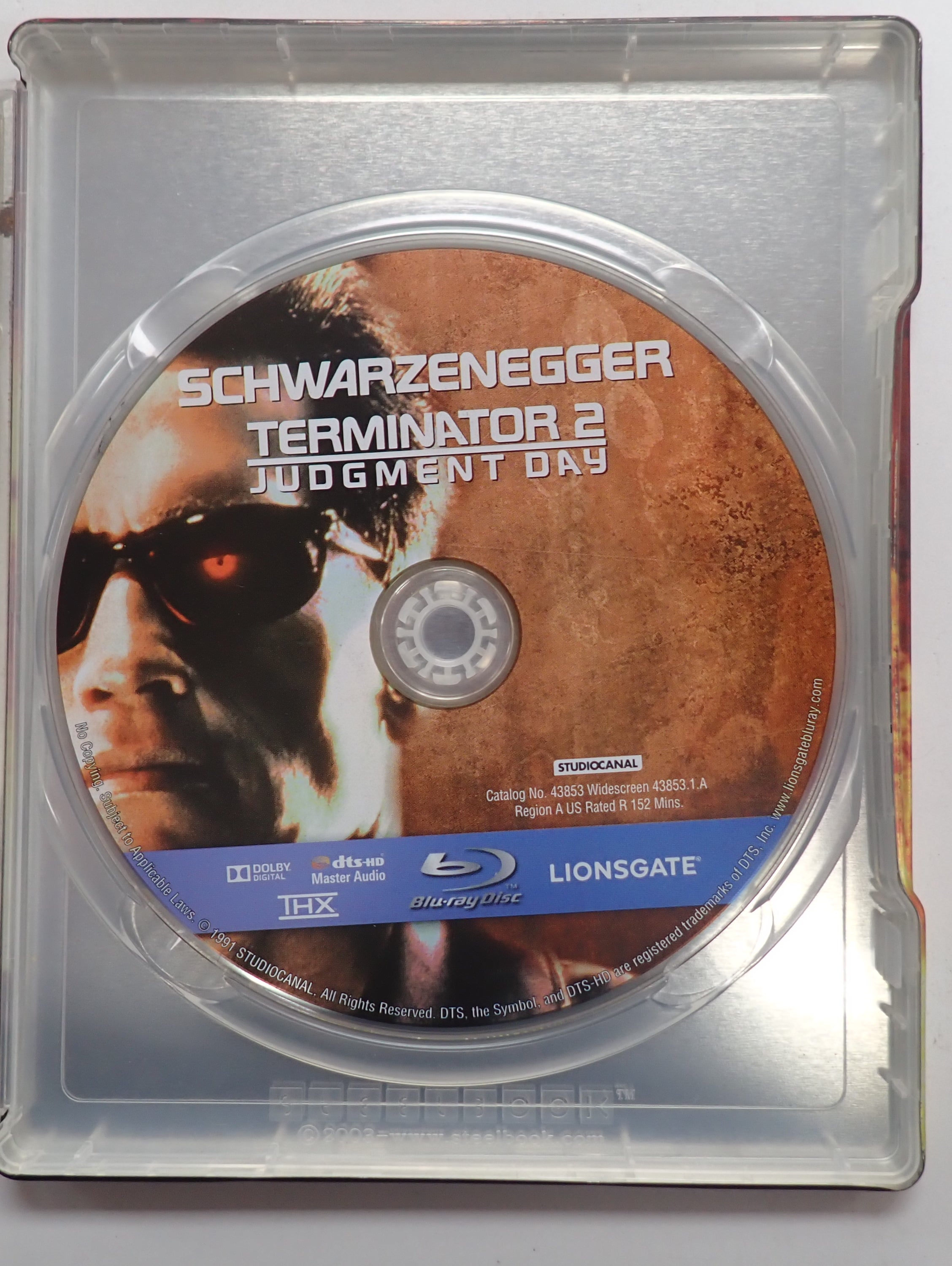 Terminator 2: Judgement Day Steelbook - Blu-Ray