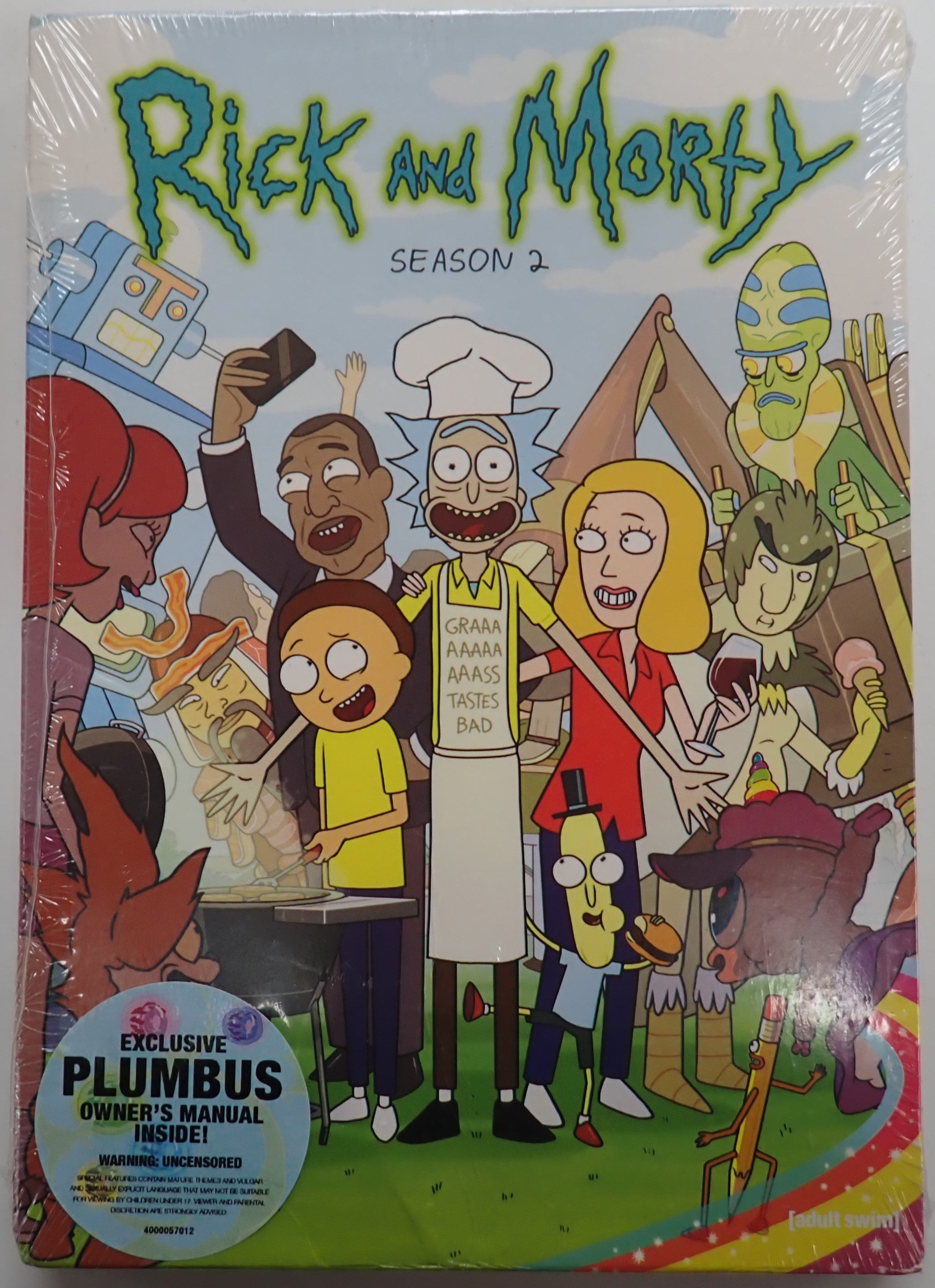 Rick and Morty Season Two - DVD (Factory Sealed)