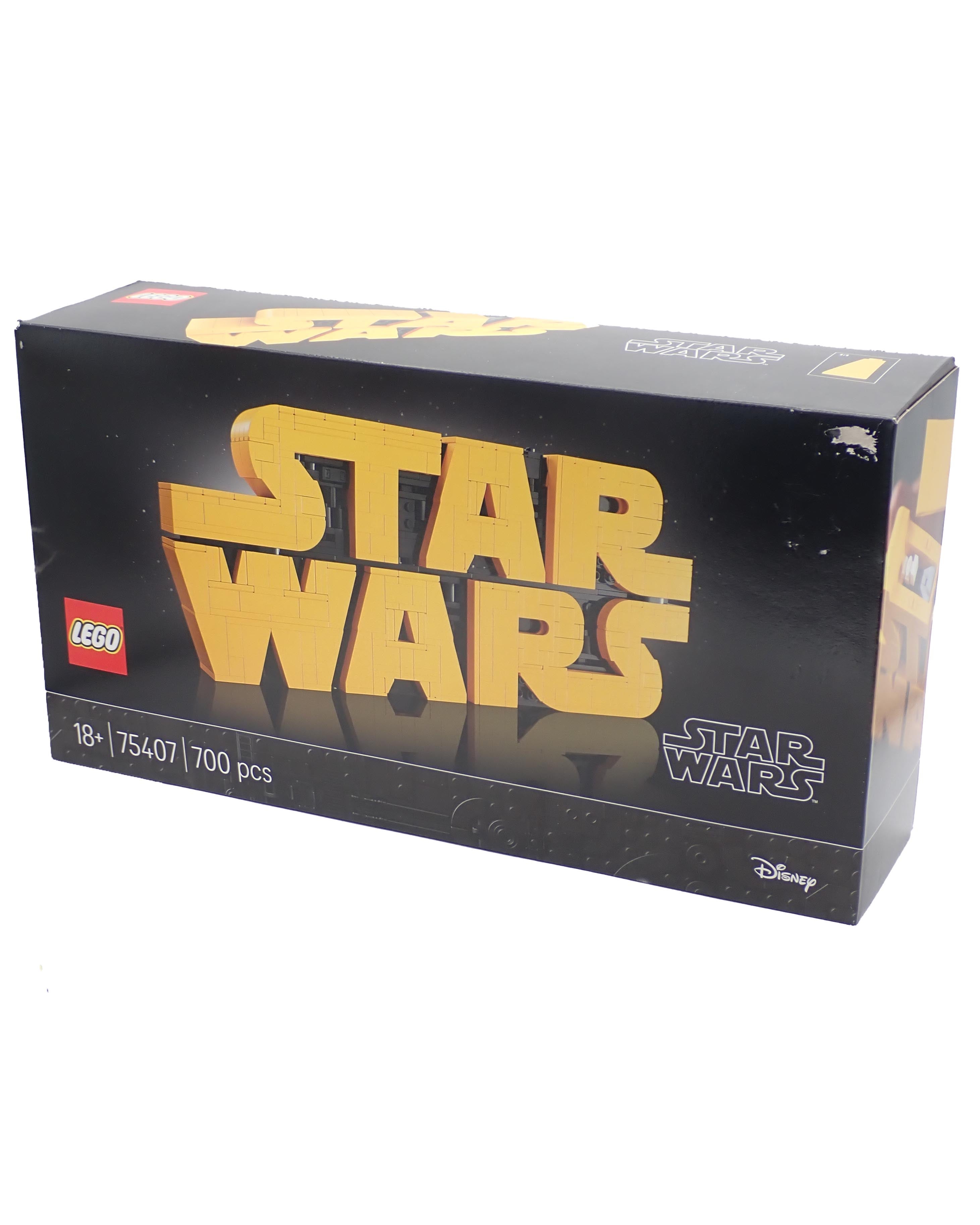 Brick-Built Star Wars Logo - LEGO Set #75407
