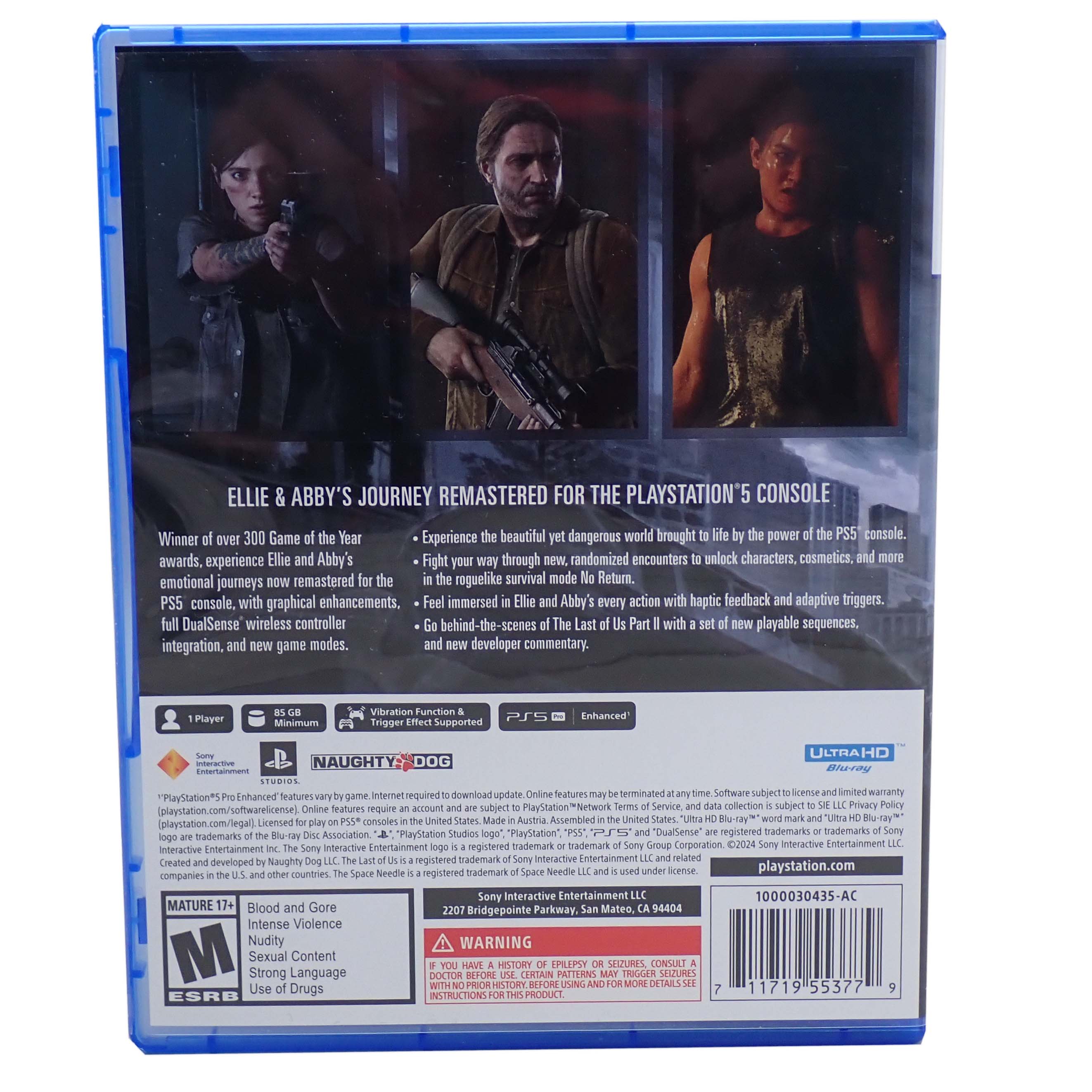 Last of Us Part II Remastered - PS5