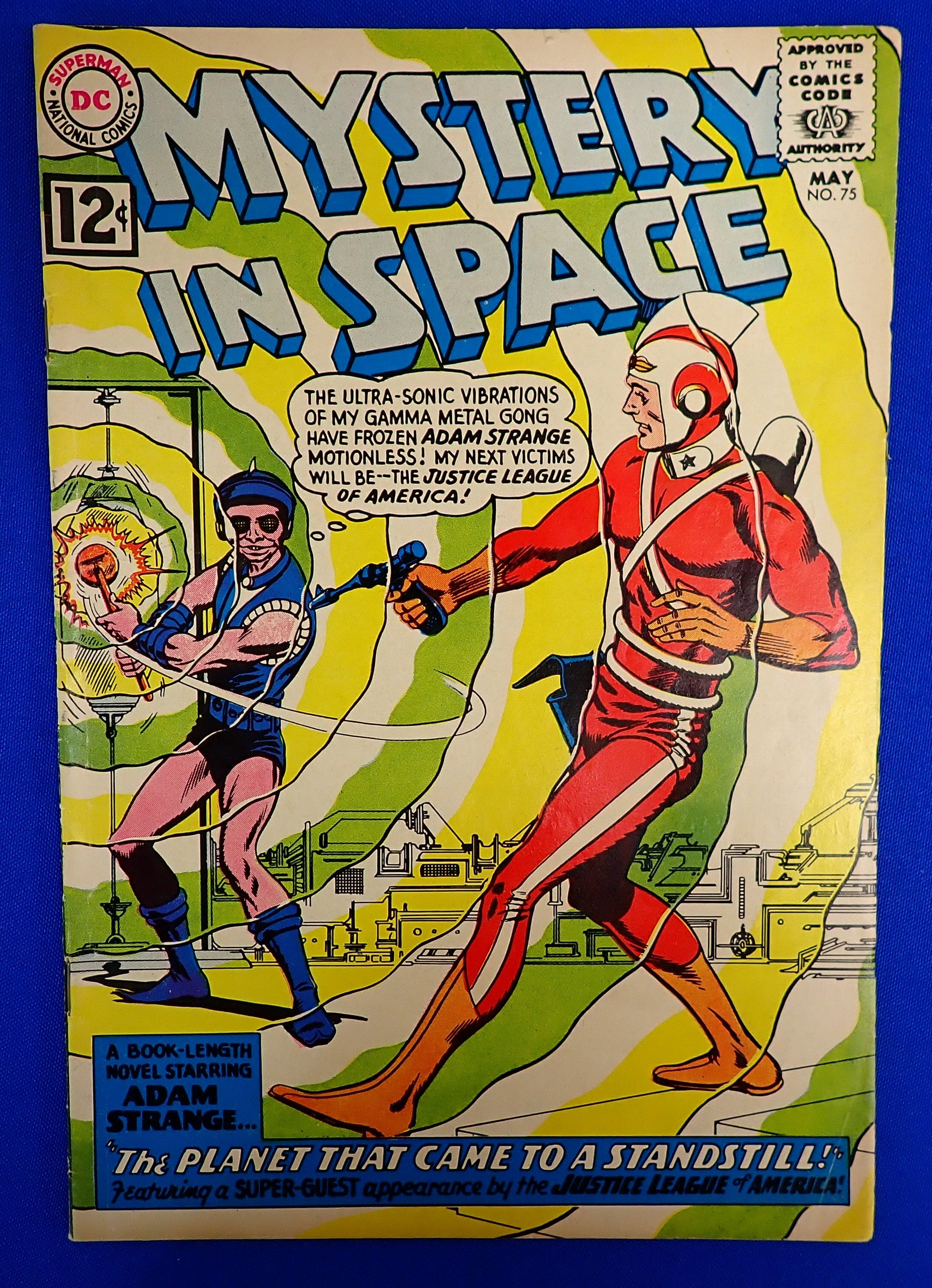 Mystery in Space #75 (1962) - FN (6.0) - 1st Meeting of Adam Strange & JLA