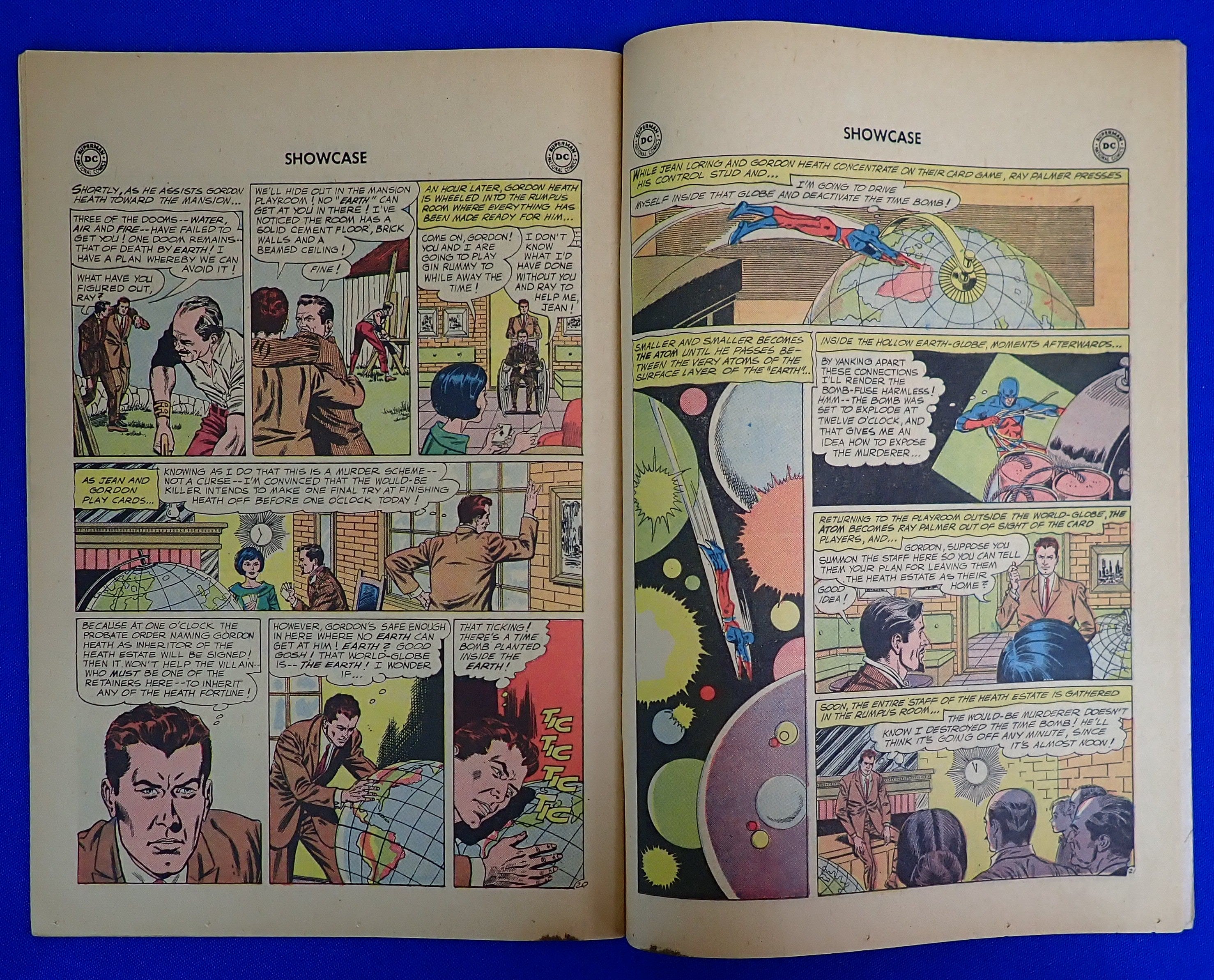 Showcase #35 (1961) - G (2.5) - 2nd App. of the Atom