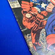 Daredevil #43 (1968) - G (2.0) - 1st Battle of DD vs. CA