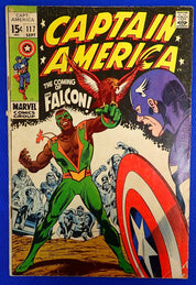 Captain America #117 (1969) - G/VG (3.0) - 1st App. of the Falcon