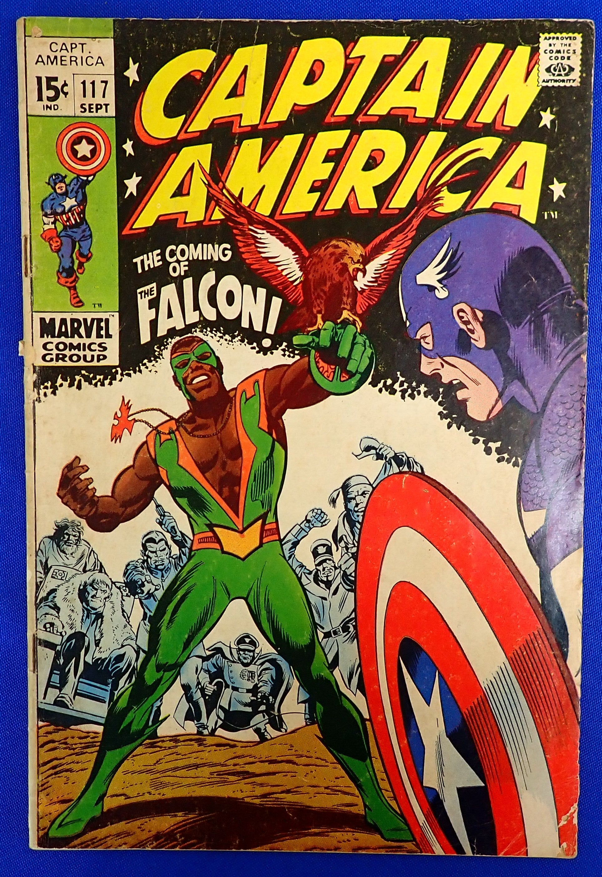 Captain America #117 (1969) - G/VG (3.0) - 1st App. of the Falcon