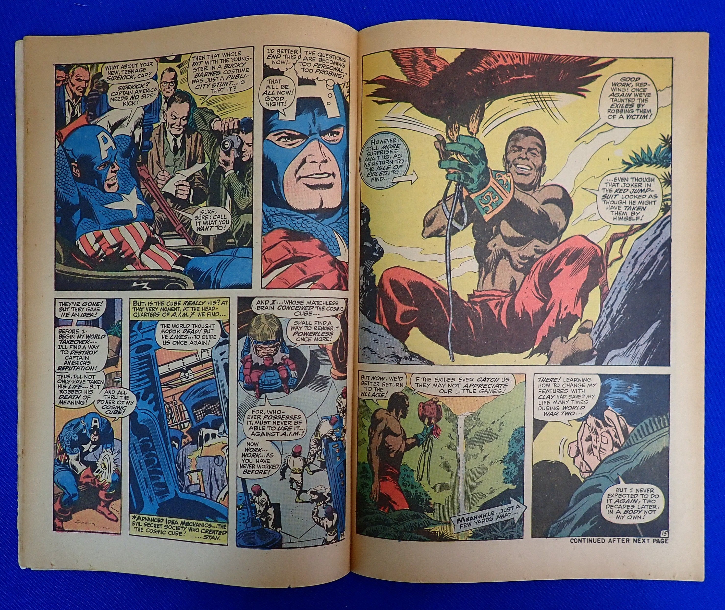 Captain America #117 (1969) - G/VG (3.0) - 1st App. of the Falcon