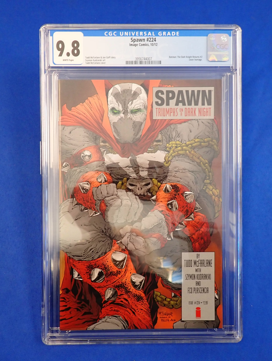 Spawn #224 (2012) CGC 9.8