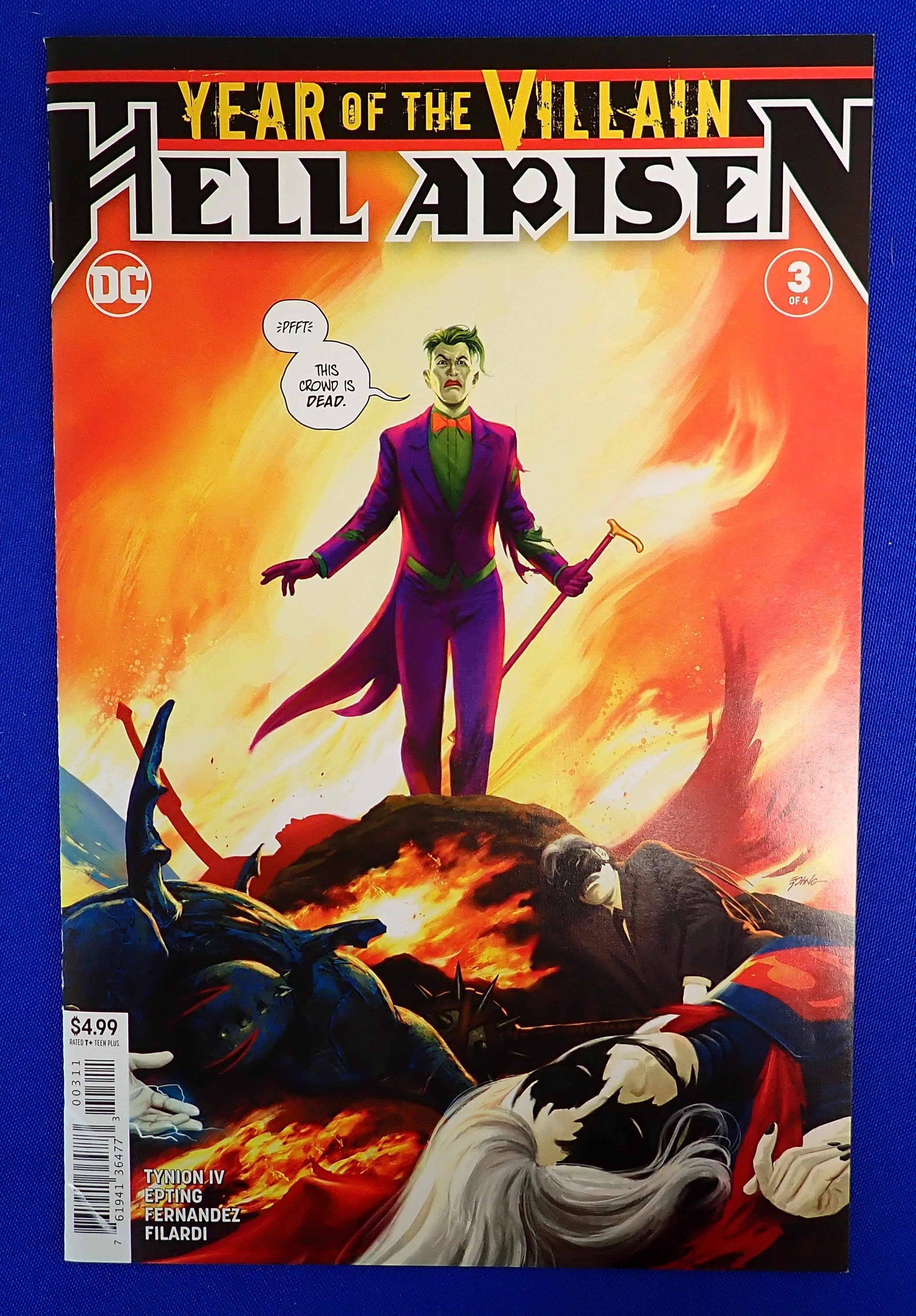 Year of the Villain: Hell Arisen #3 (2020) - VF+ (8.5) - 1st Full App. Punchline