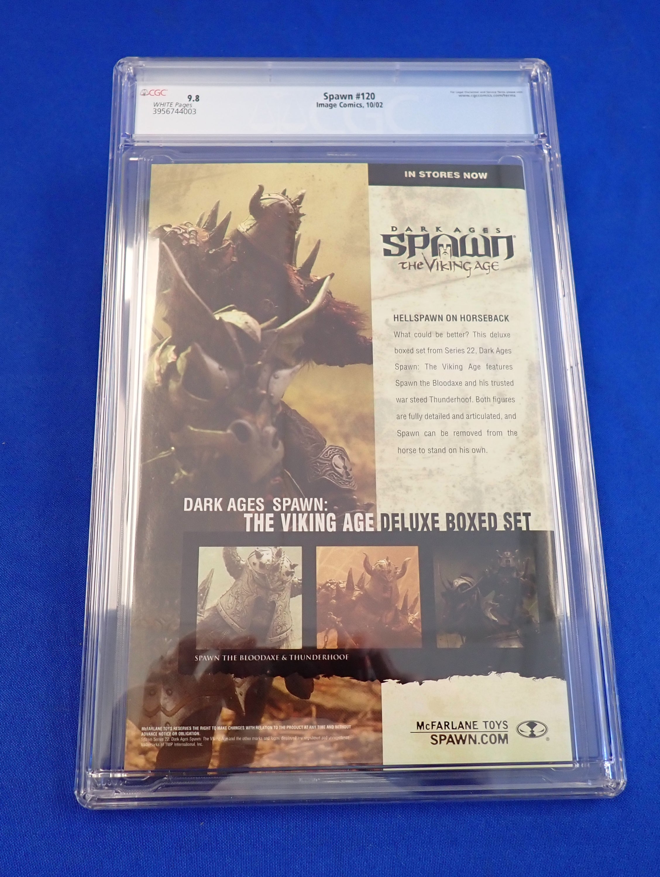 Spawn #120 (2002) CGC 9.8