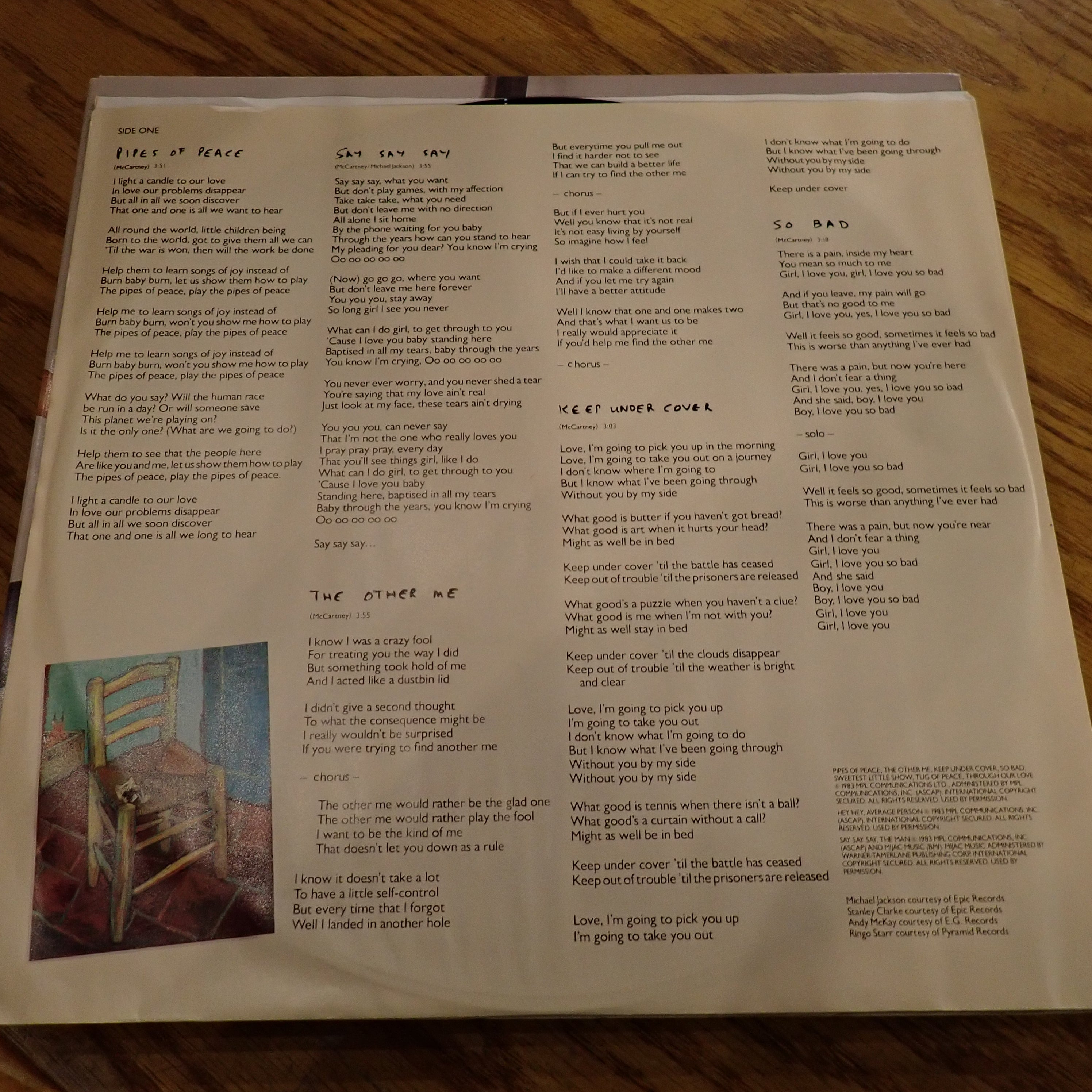 Paul McCartney – Pipes Of Peace