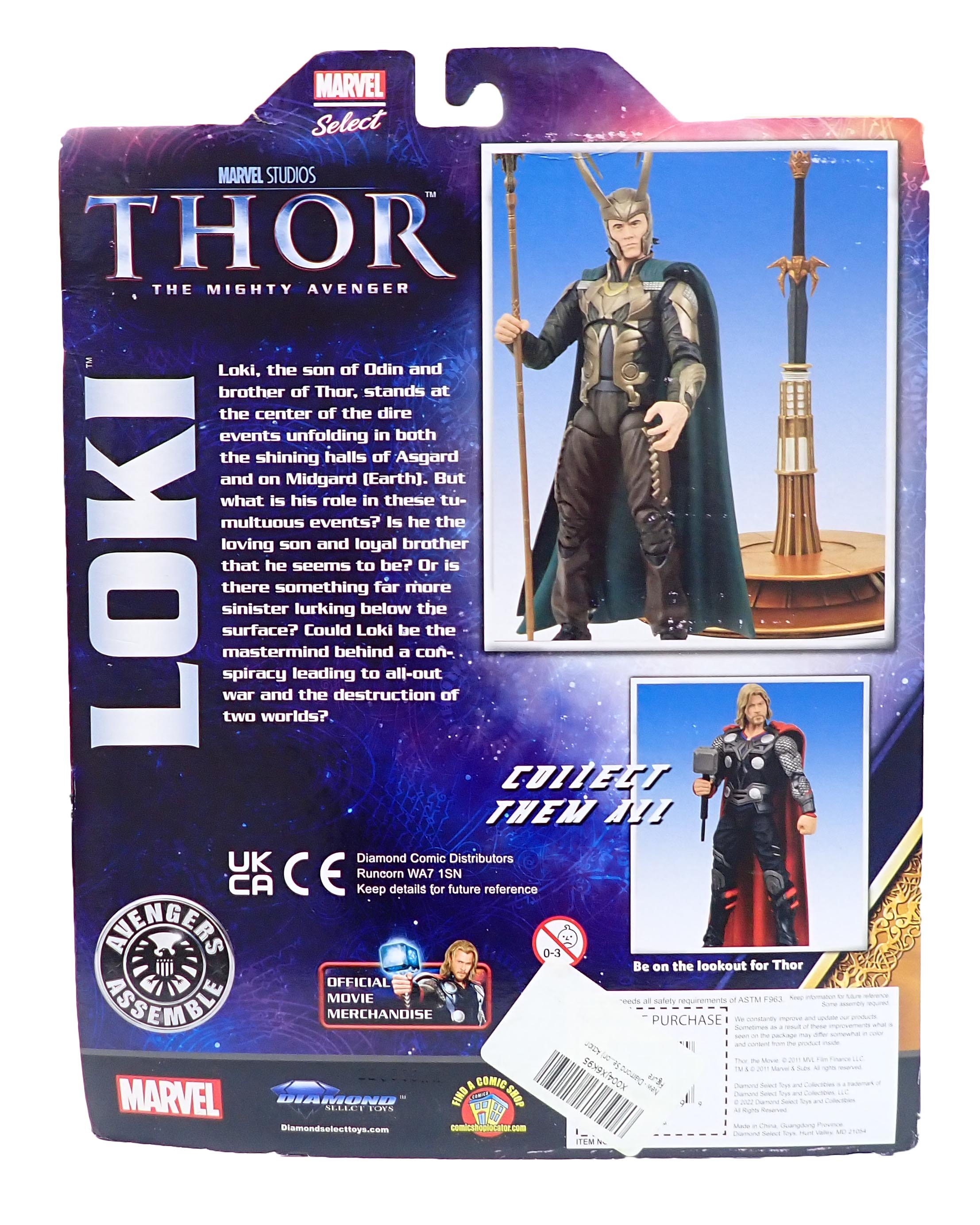 Loki Action Figure - Marvel Select