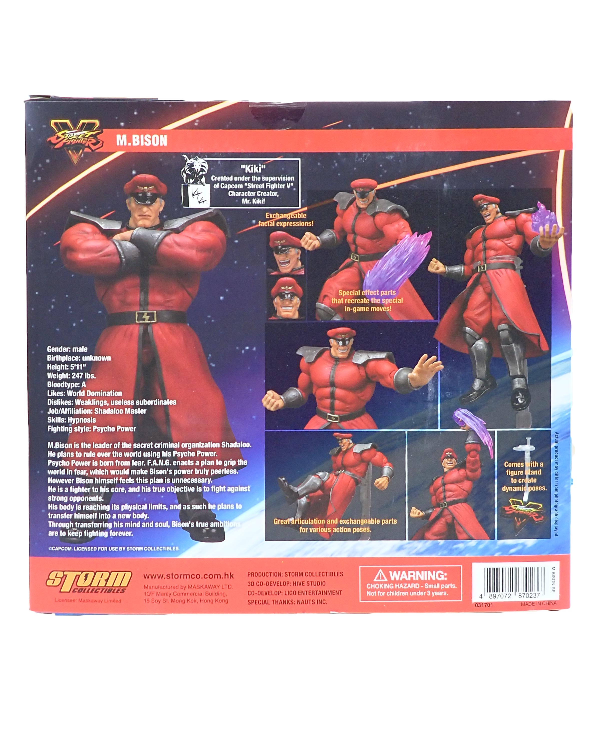 M.Bison (Green) Figure - Storm Collectible