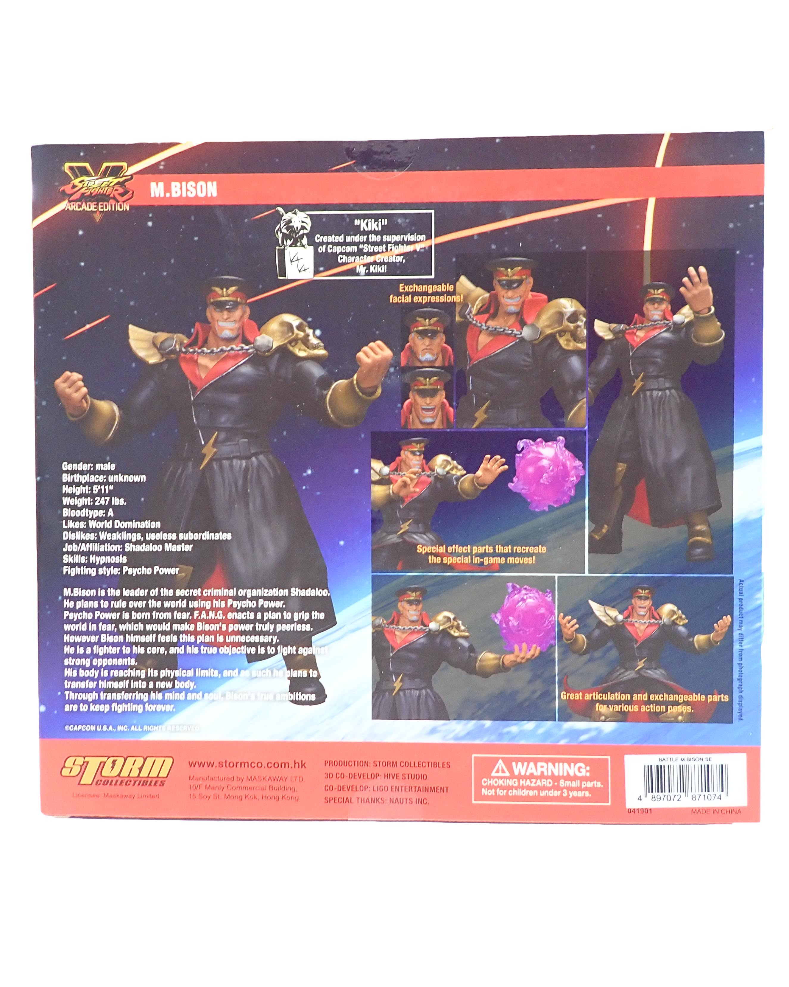 M.Bison Battle Costume (Blue) - Storm Collectibles