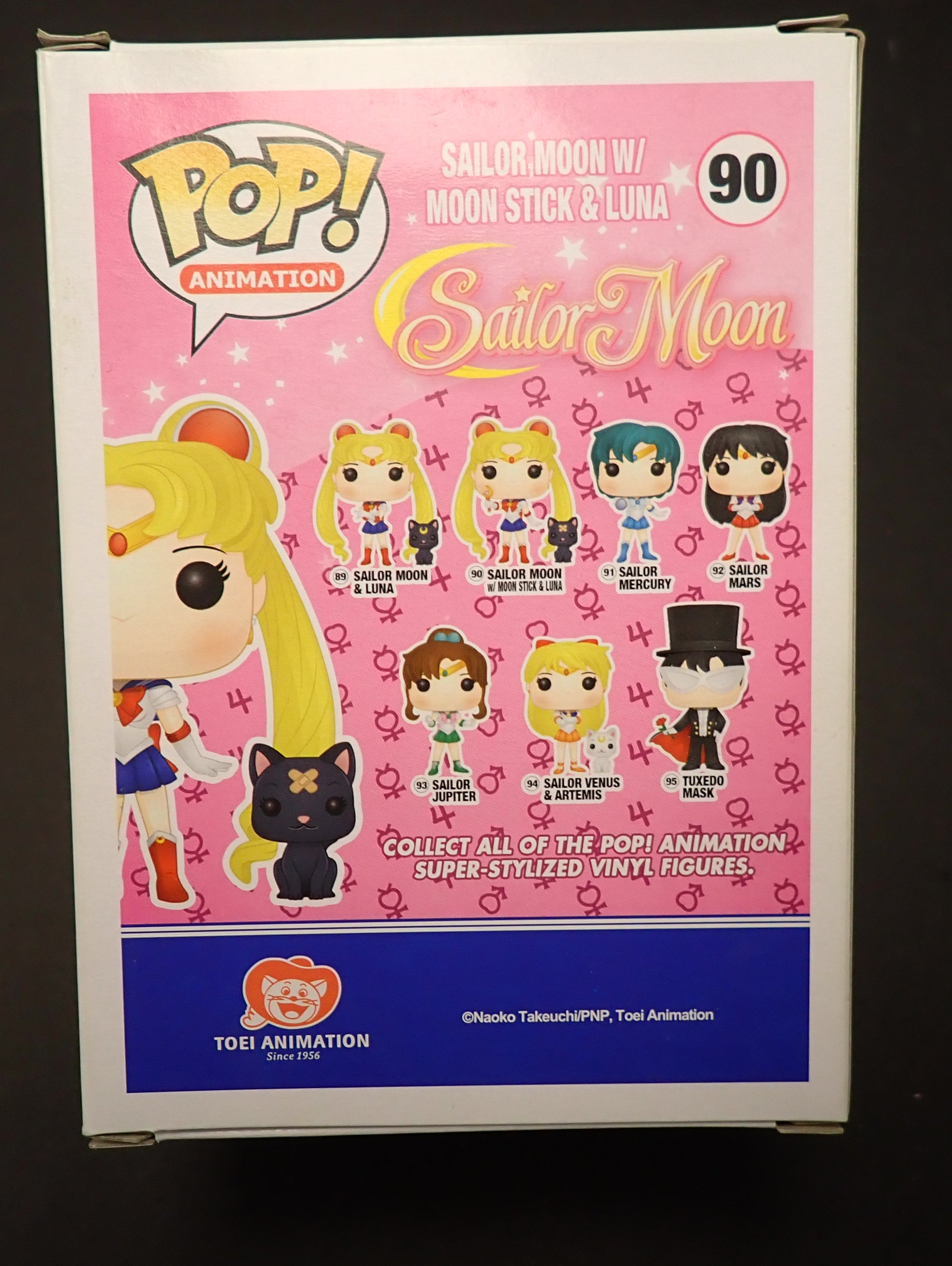 Sailor Moon with Moon Stick & Luna - POP! #90