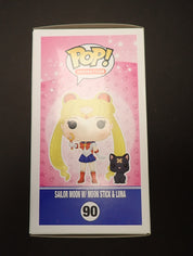 Sailor Moon with Moon Stick & Luna - POP! #90