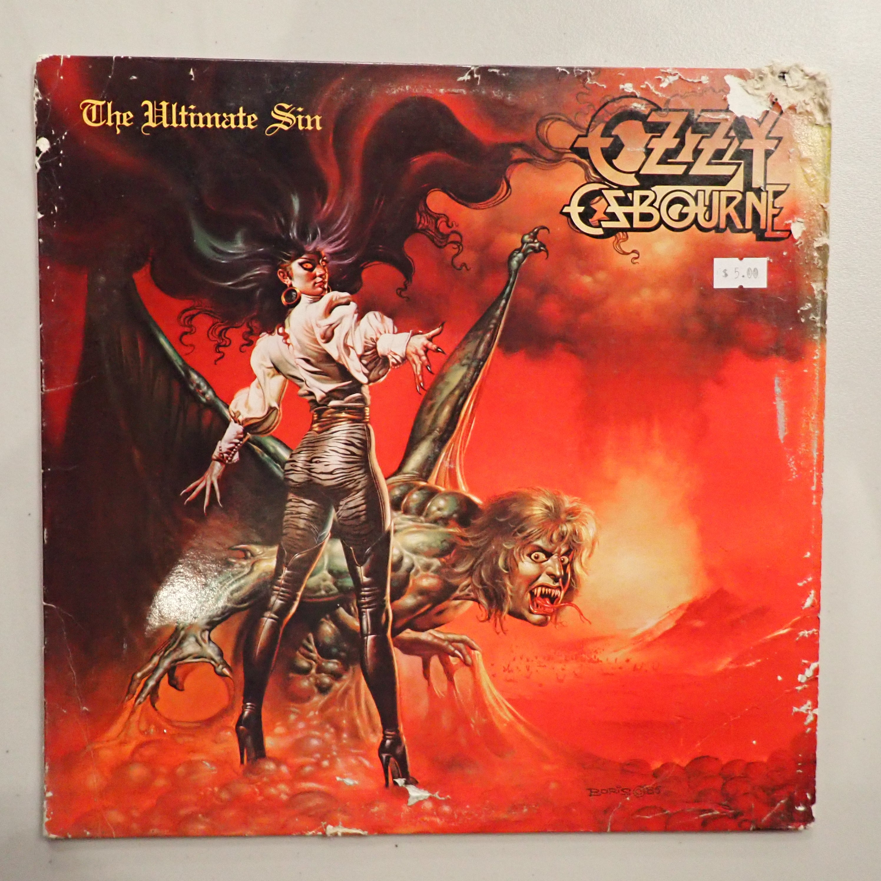 Ozzy Osbourne -The Ultimate Sin