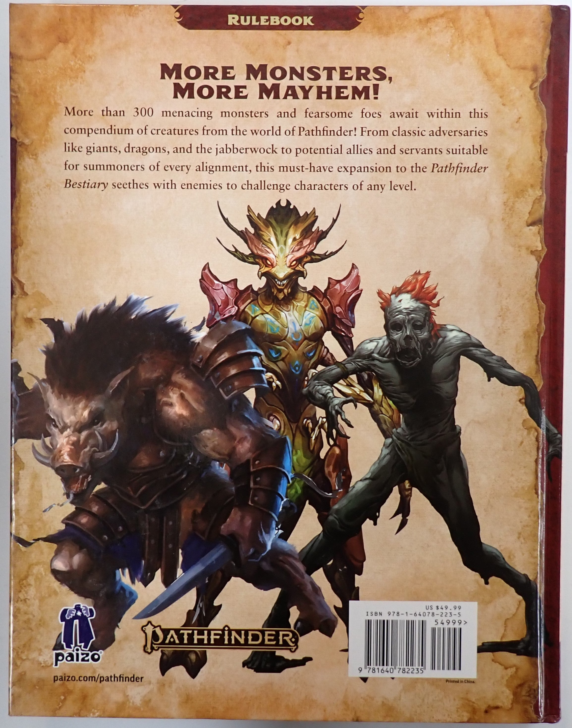 Pathfinder Bestiary 2 - 2e [USED]