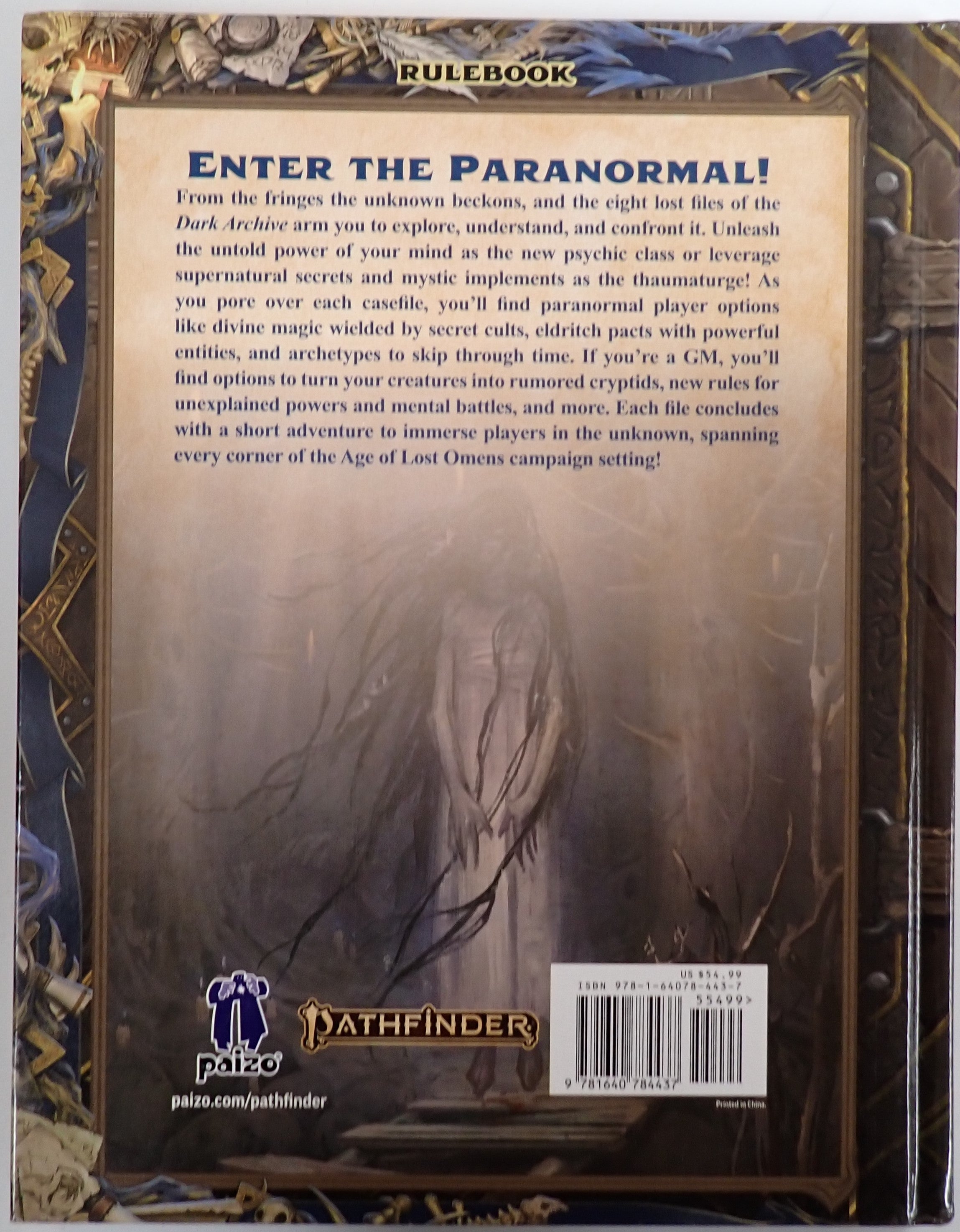Pathfinder Dark Archives - 2e [USED]