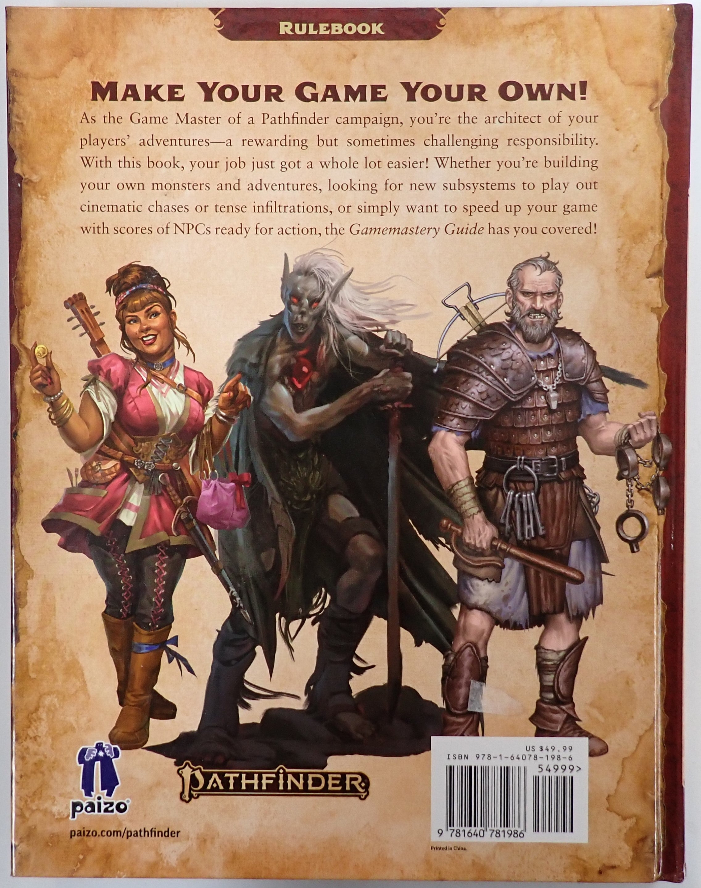 Pathfinder Gamemastery Guide 2e