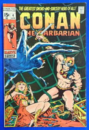 Conan the Barbarian #4 (1971) - VF- (7.5)