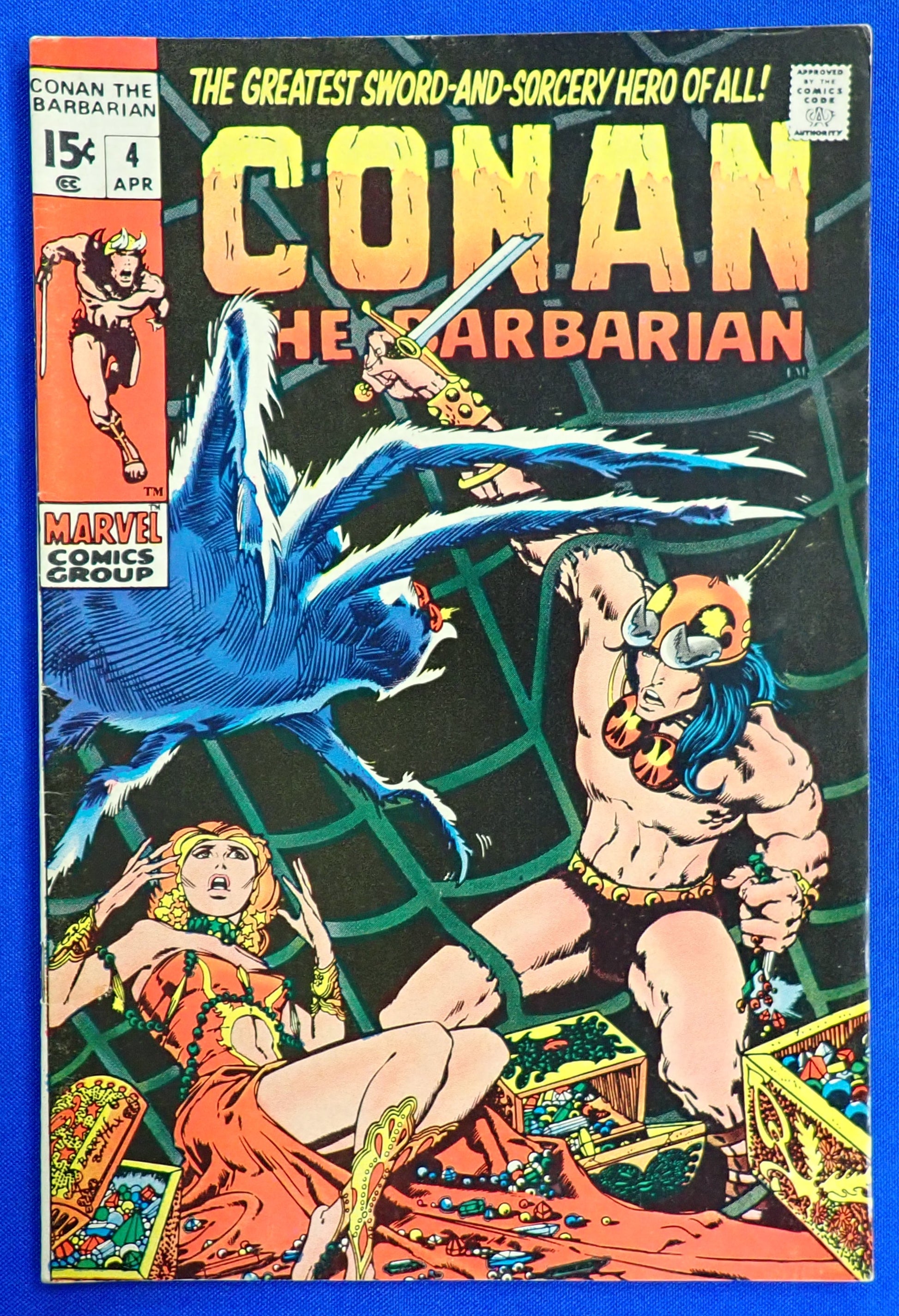 Conan the Barbarian #4 (1971) - VF- (7.5)