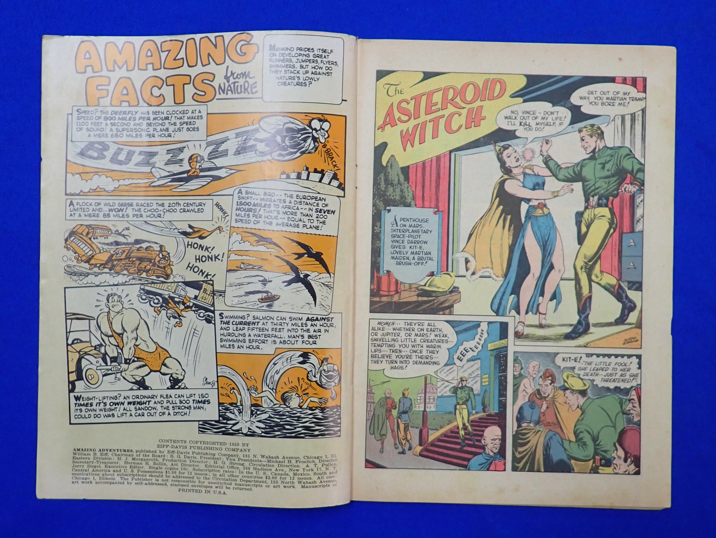 Amazing Adventures #1 (1950) - VG (4.0)