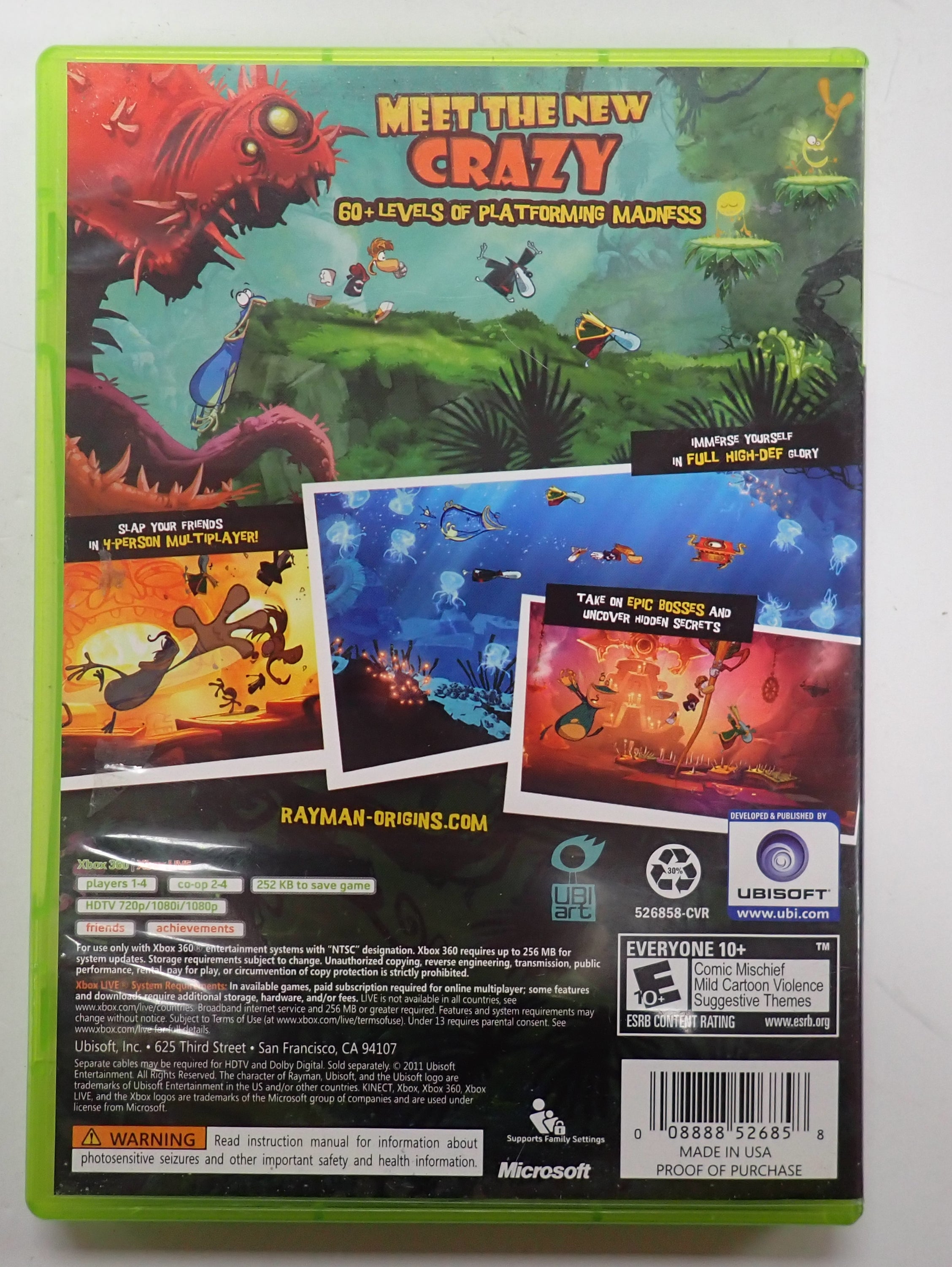 Rayman Origins - Xbox 360