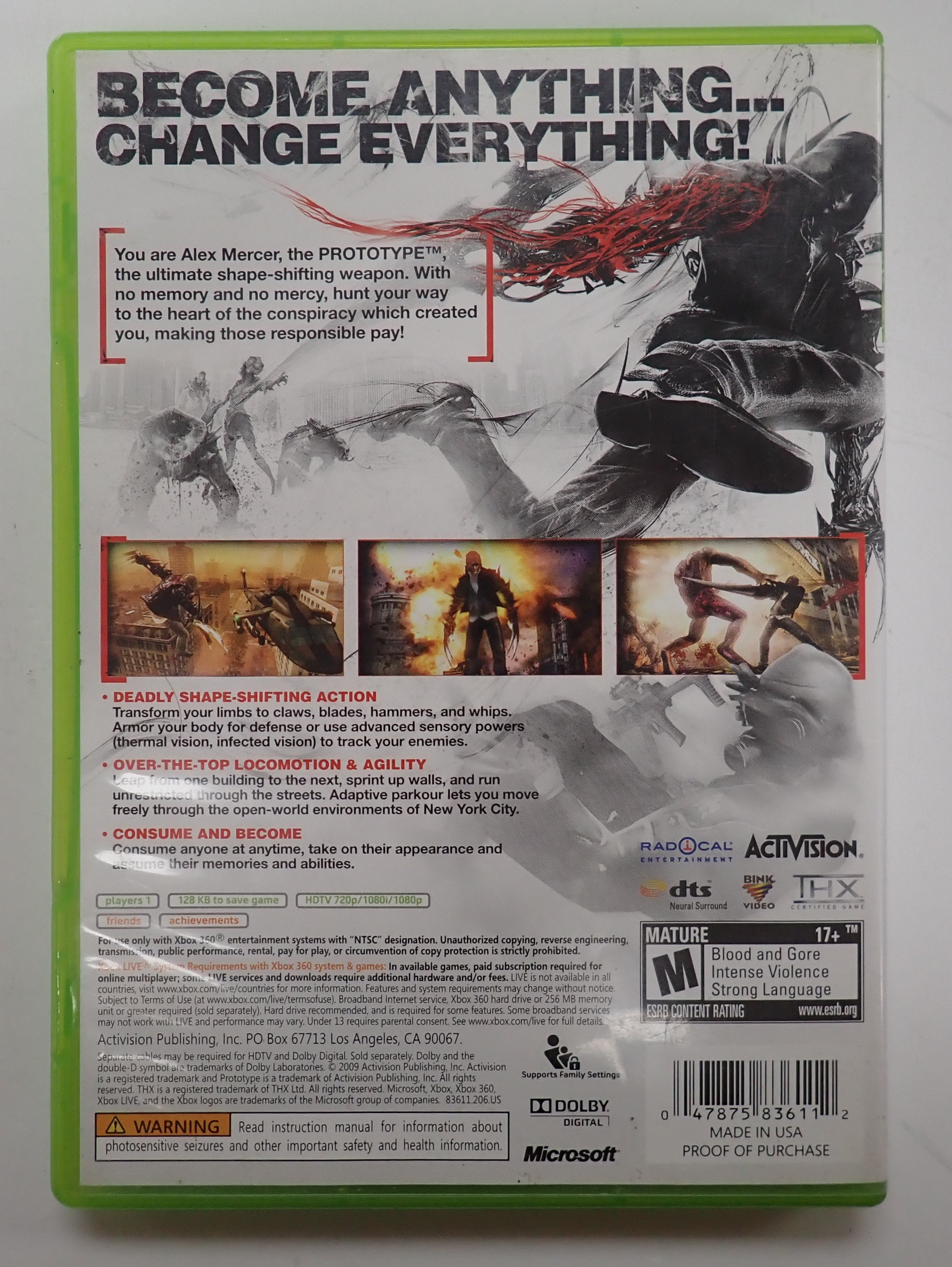 Prototype - Xbox 360