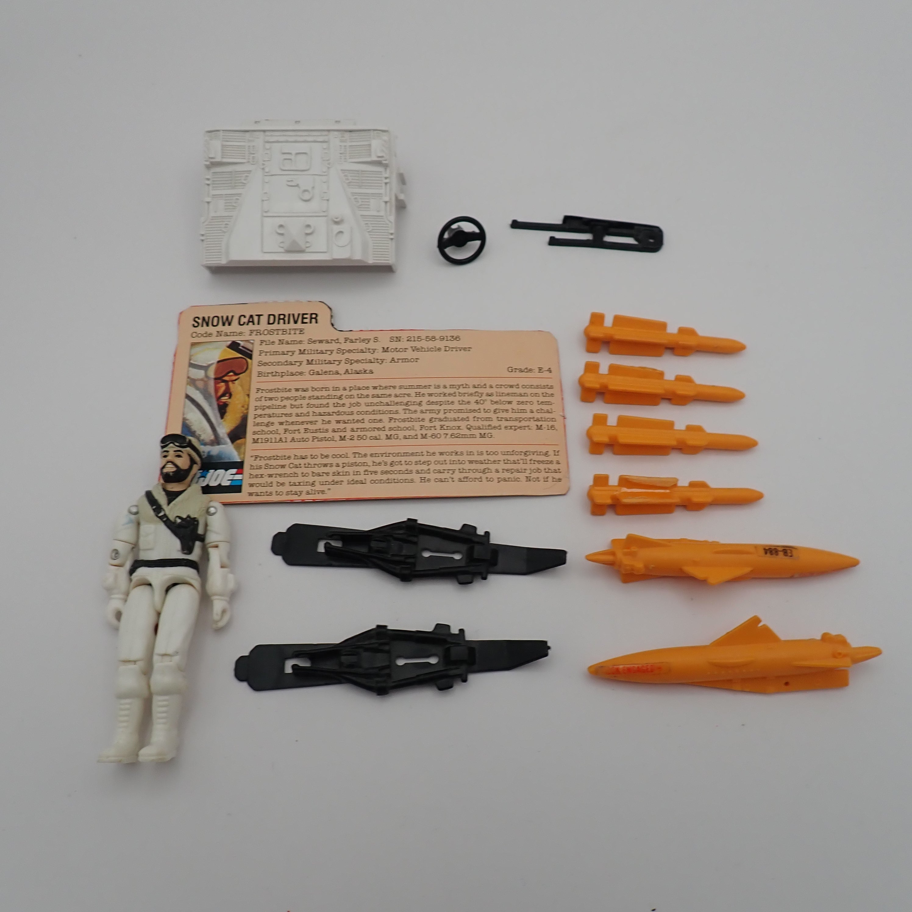 G.I. Joe: Snow Cat [1985] - (NEAR COMPLETE)