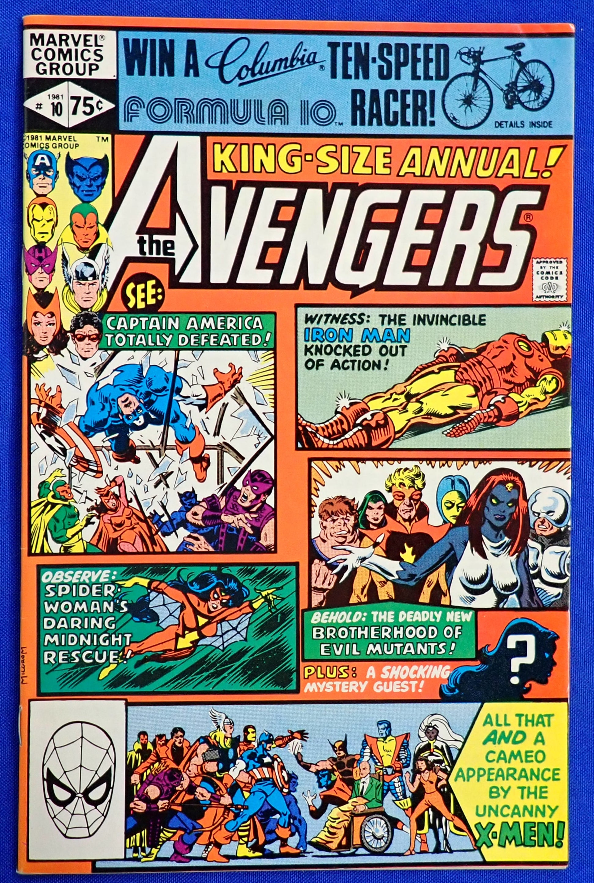 Avengers Annual #10 (1981) - VF (8.0) - 1st Appearance Rogue