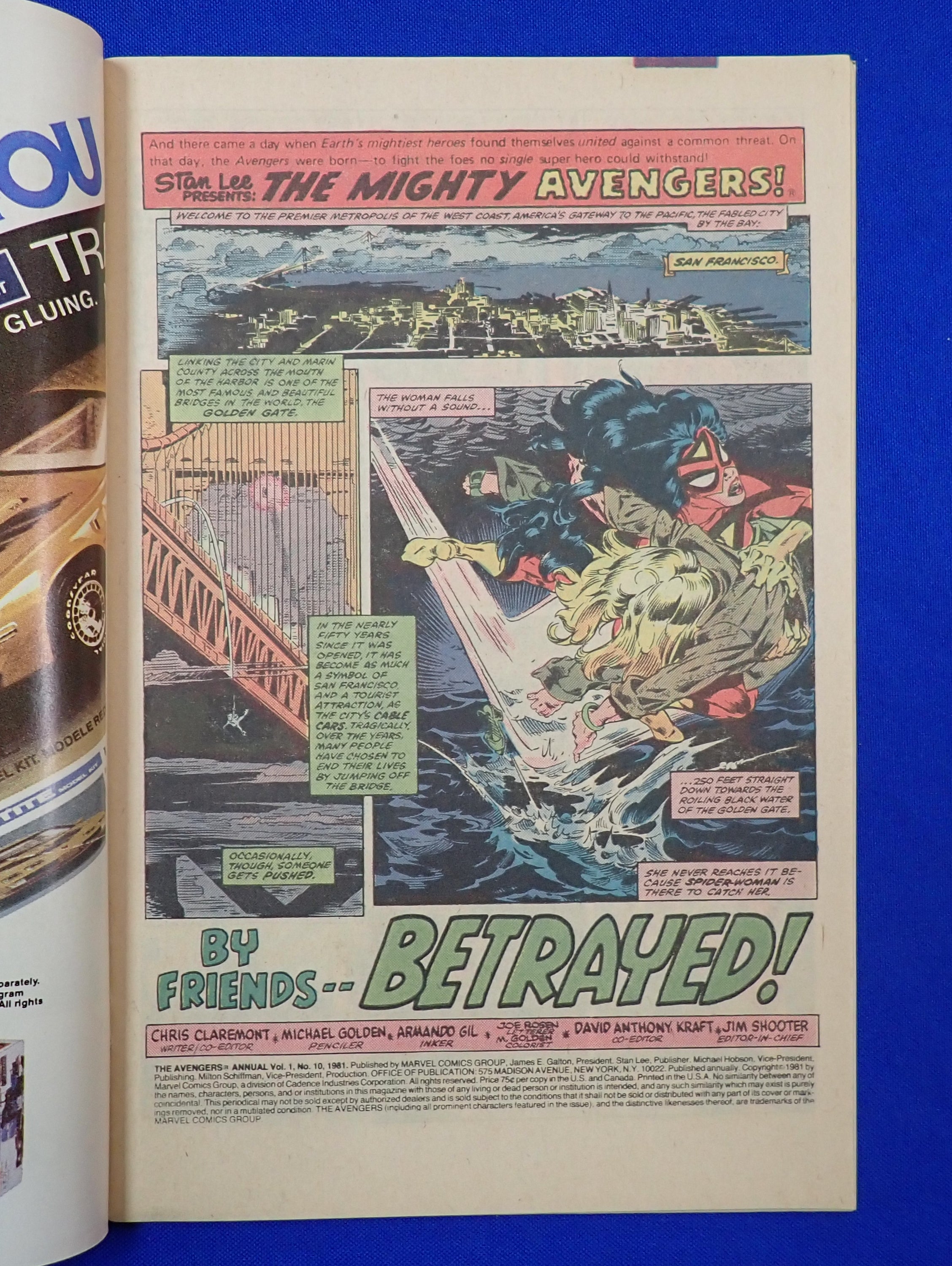 Avengers Annual #10 (1981) - VF (8.0) - 1st Appearance Rogue