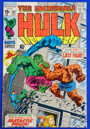 Incredible Hulk #122 (1969) - VG+ (4.5)