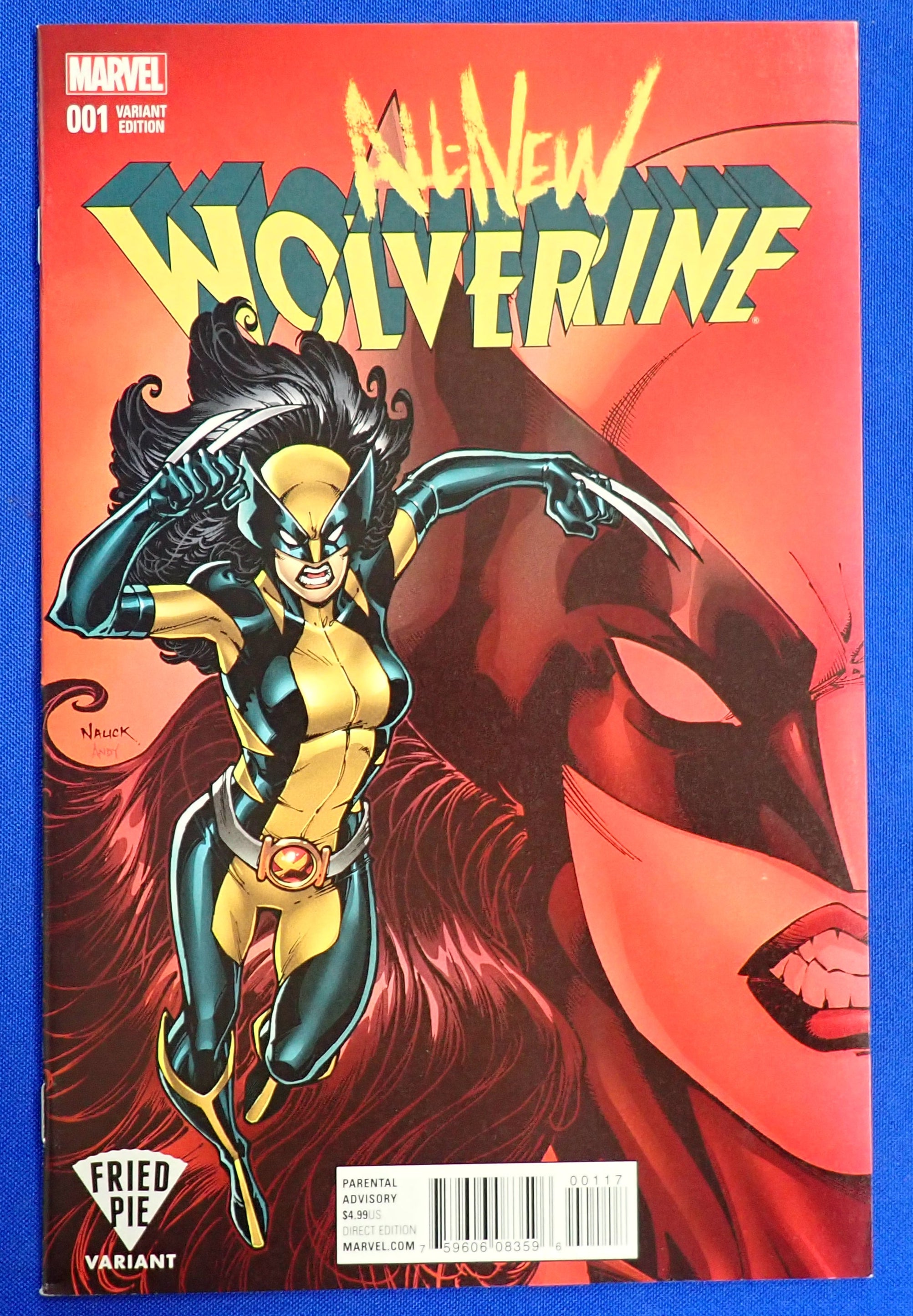 All-New Wolverine #1 (2016) Fried Pie Variant - 1st Solo Laura Kinney