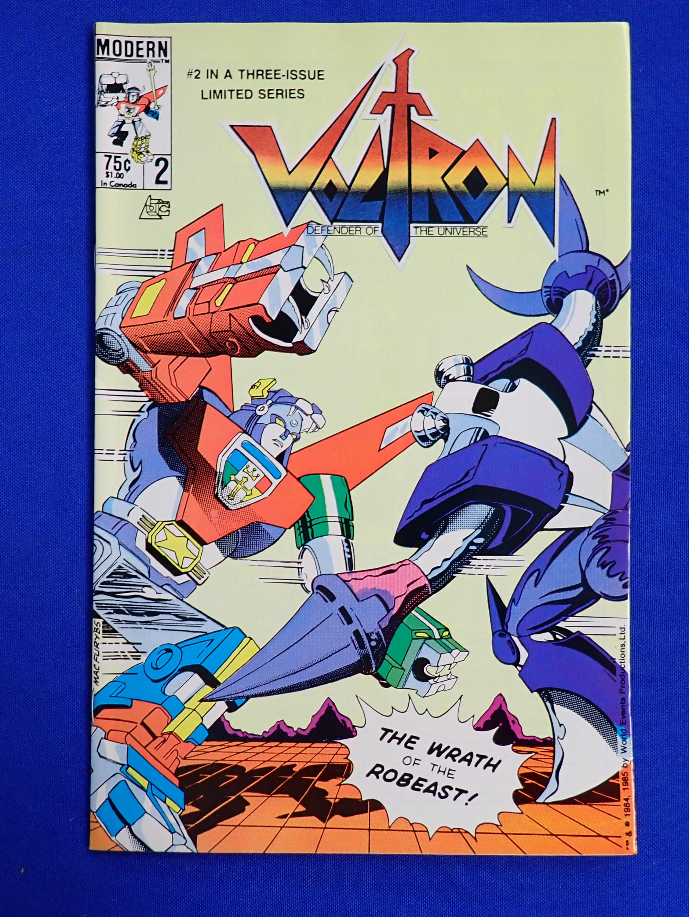 Voltron 1-3 (1985) - VF (8.0)