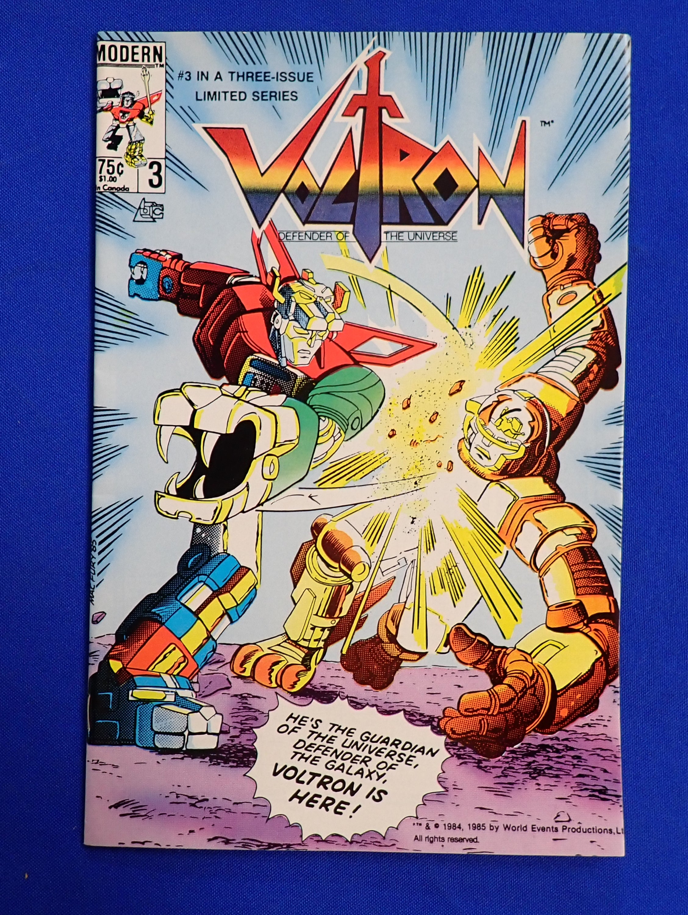Voltron 1-3 (1985) - VF (8.0)